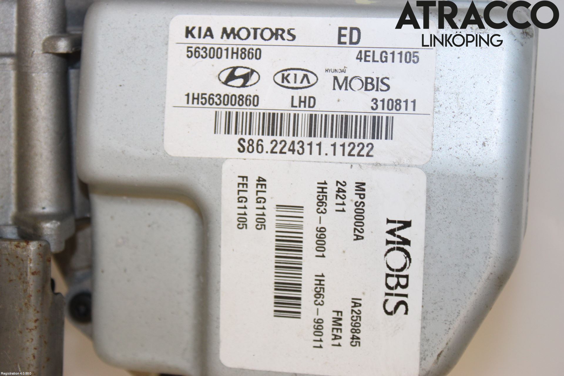 Kia CEED 06-12 Rattaxelagg Med Inb Servo