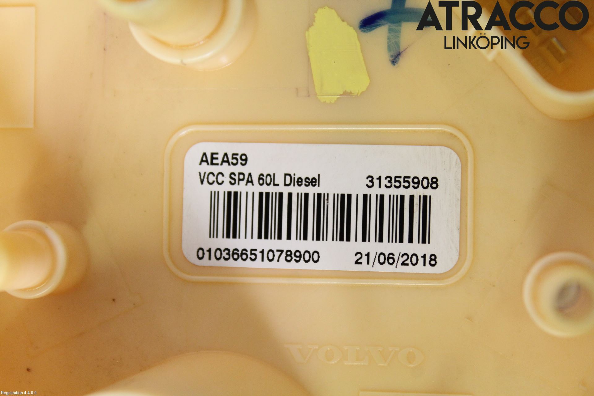 Volvo XC60 18- Bränslepump El