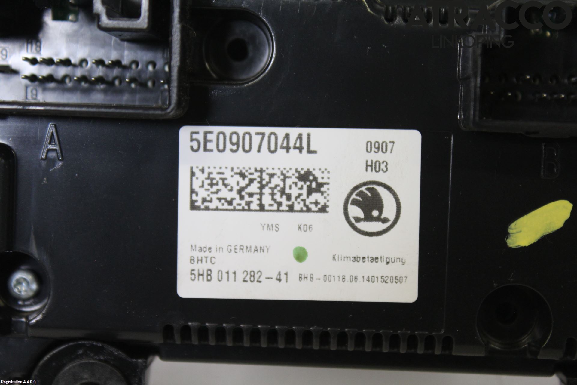 Skoda OCTAVIA (5E) 13-20 Ac Styrenhet Ac Manöveren