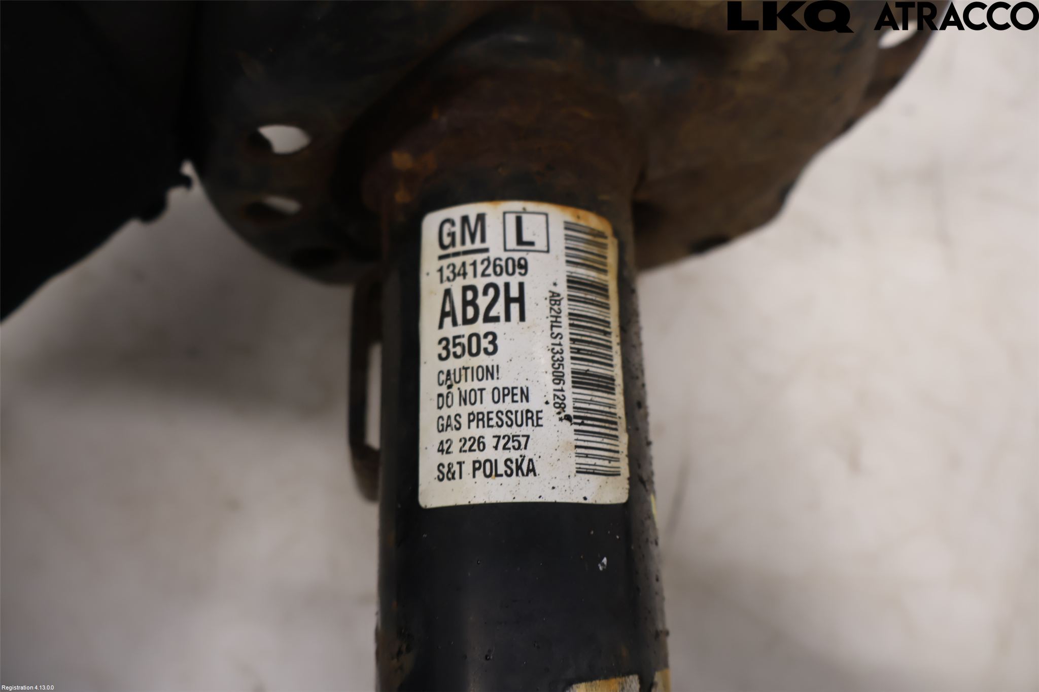 Opel ASTRA J 10-15 Fjäderben Fram Vänster