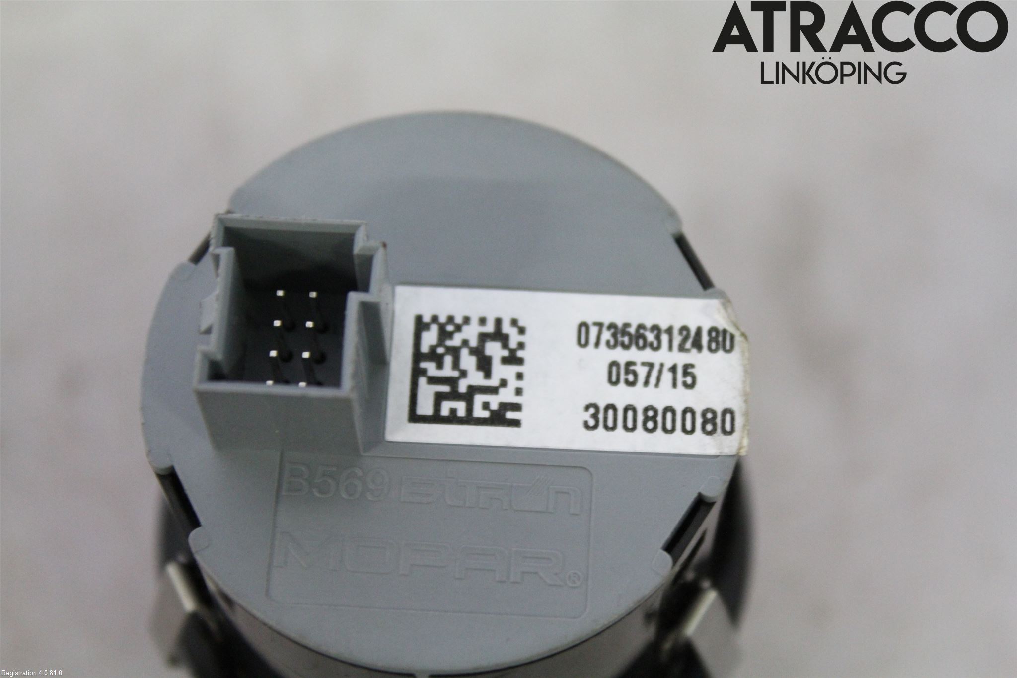 Fiat 500X 15- Strömställare Växellåda