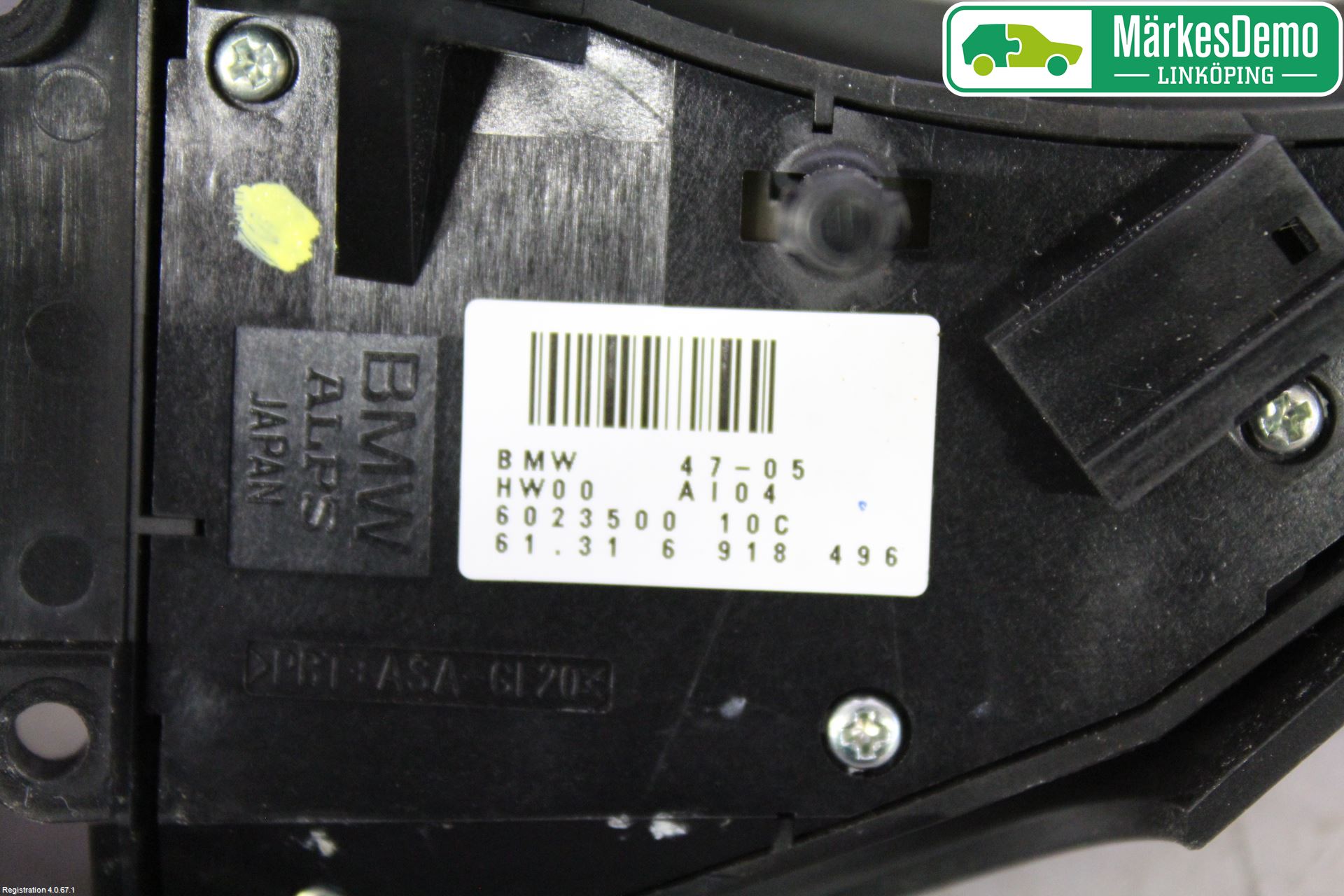 BMW 6 E63/64    02-10 Spak-Rattreglage Radio