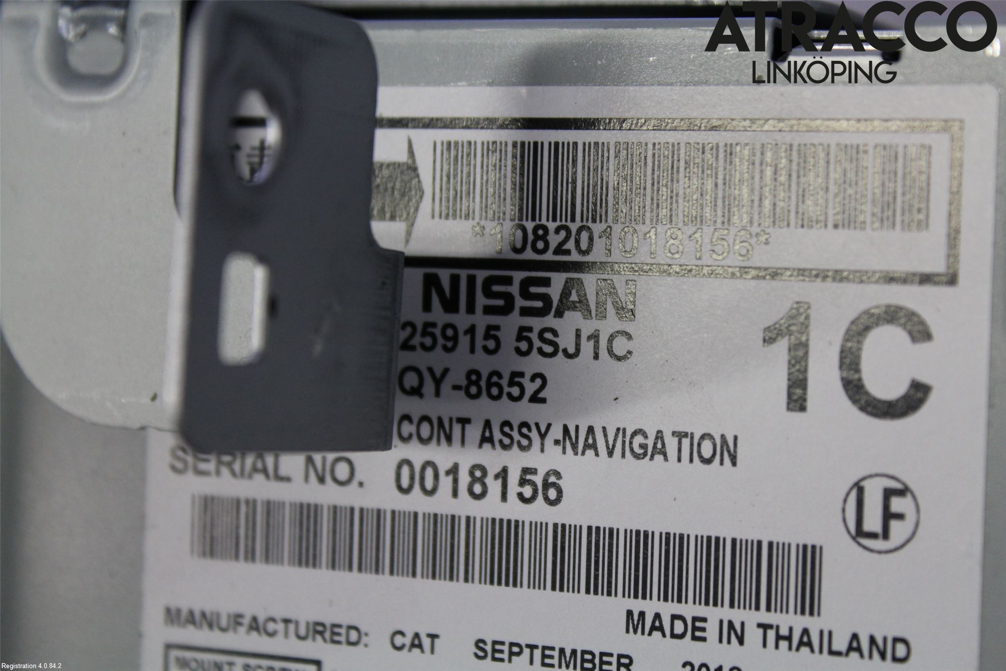 Nissan LEAF 18- Cd Radio - Multimediapanel