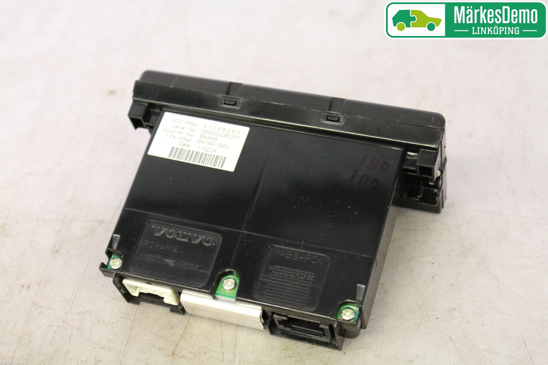 Volvo S40 08-12 Färddator