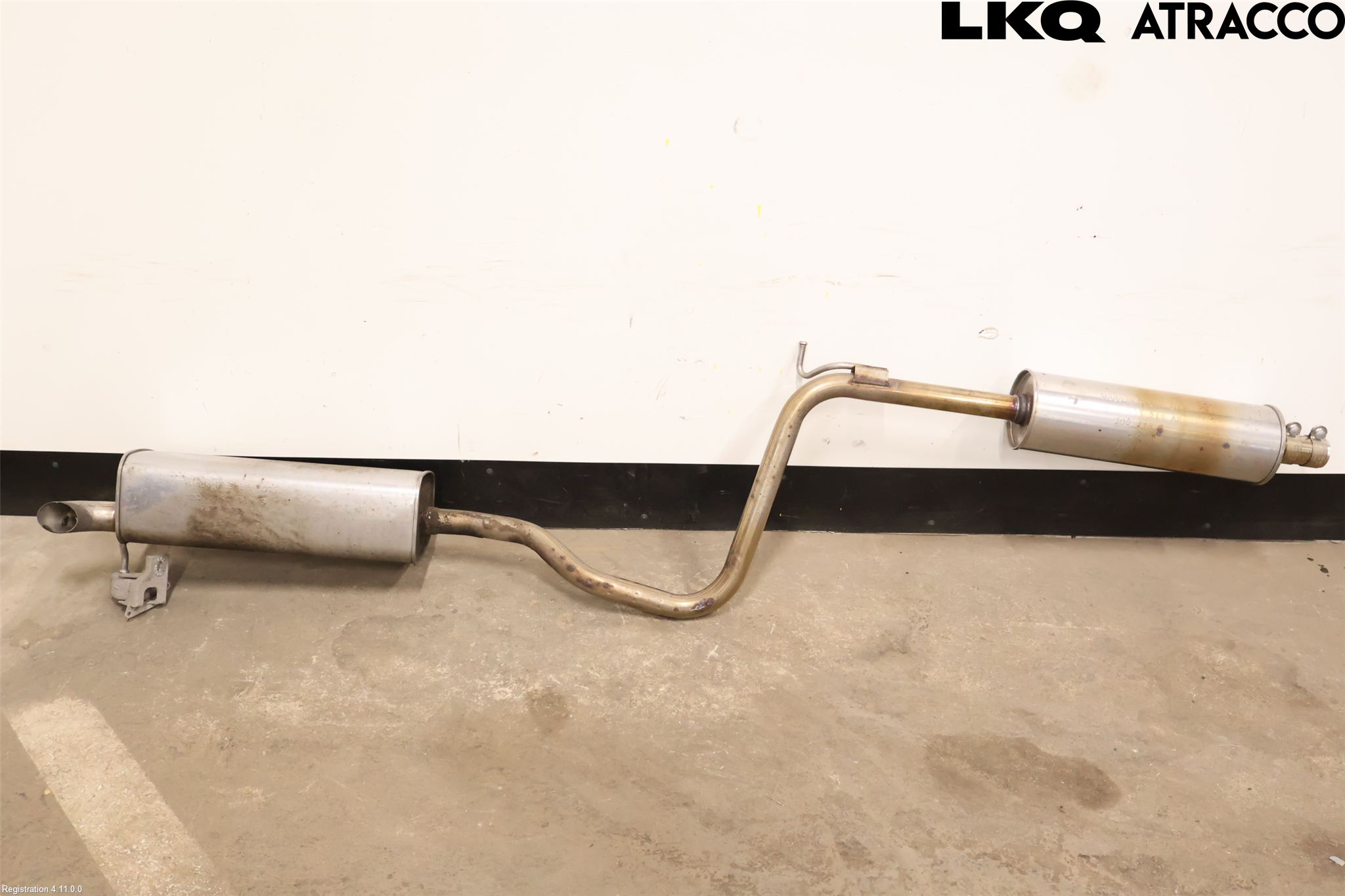 Volkswagen VW T-CROSS 19- Avgas Halvsats