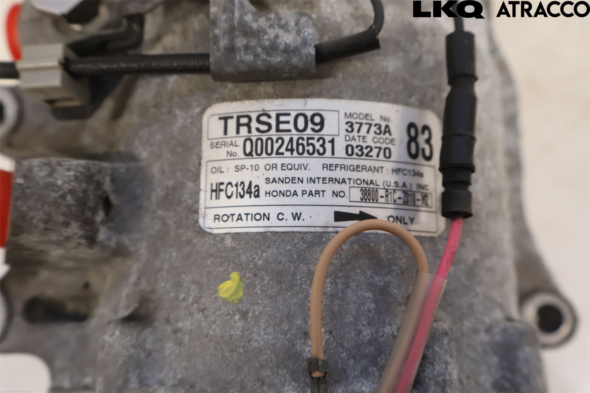 Honda CIVIC 12-16 Ac Kompressor