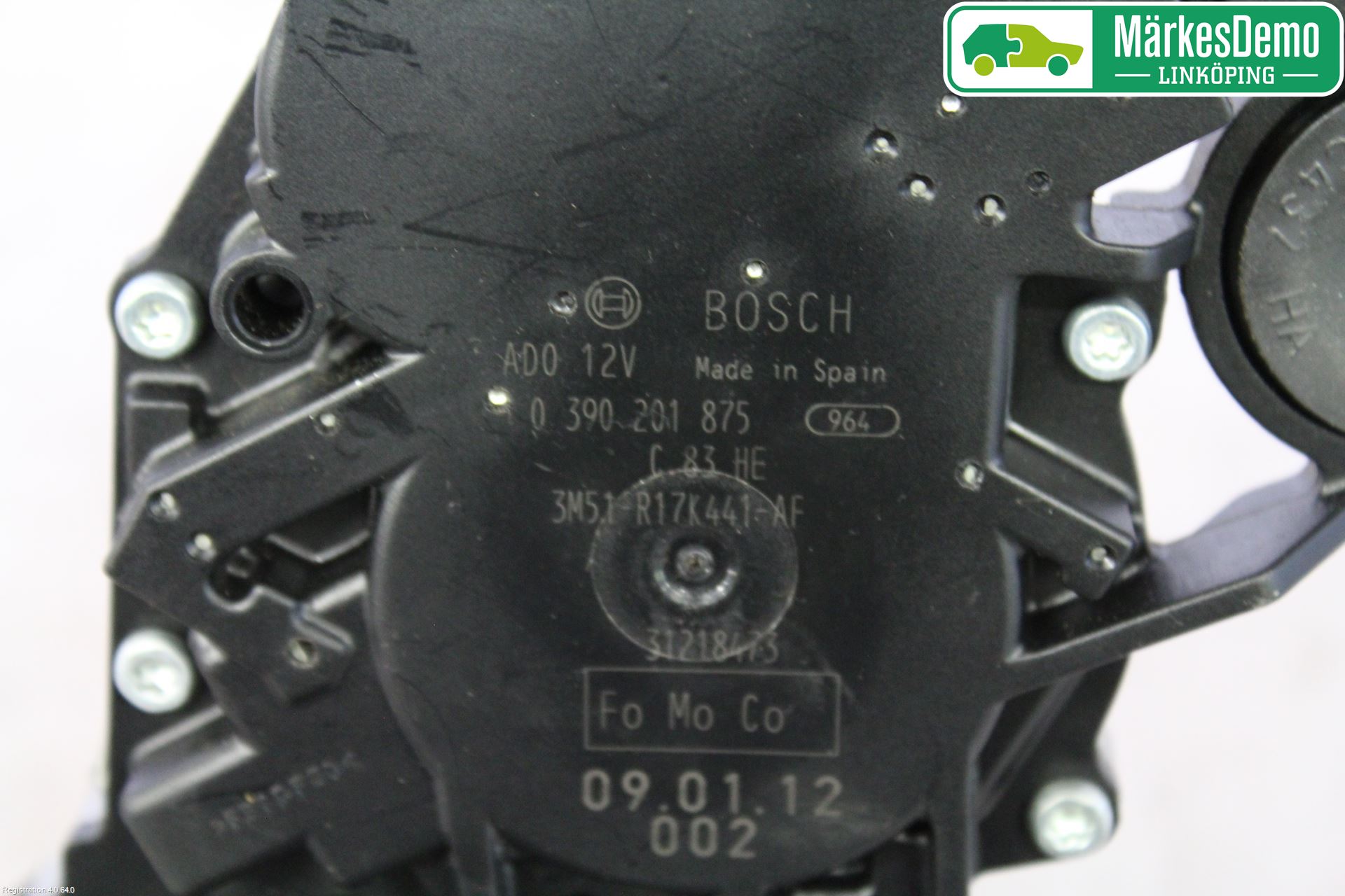 Ford FOCUS 08-11 Torkarmotor Baklucka