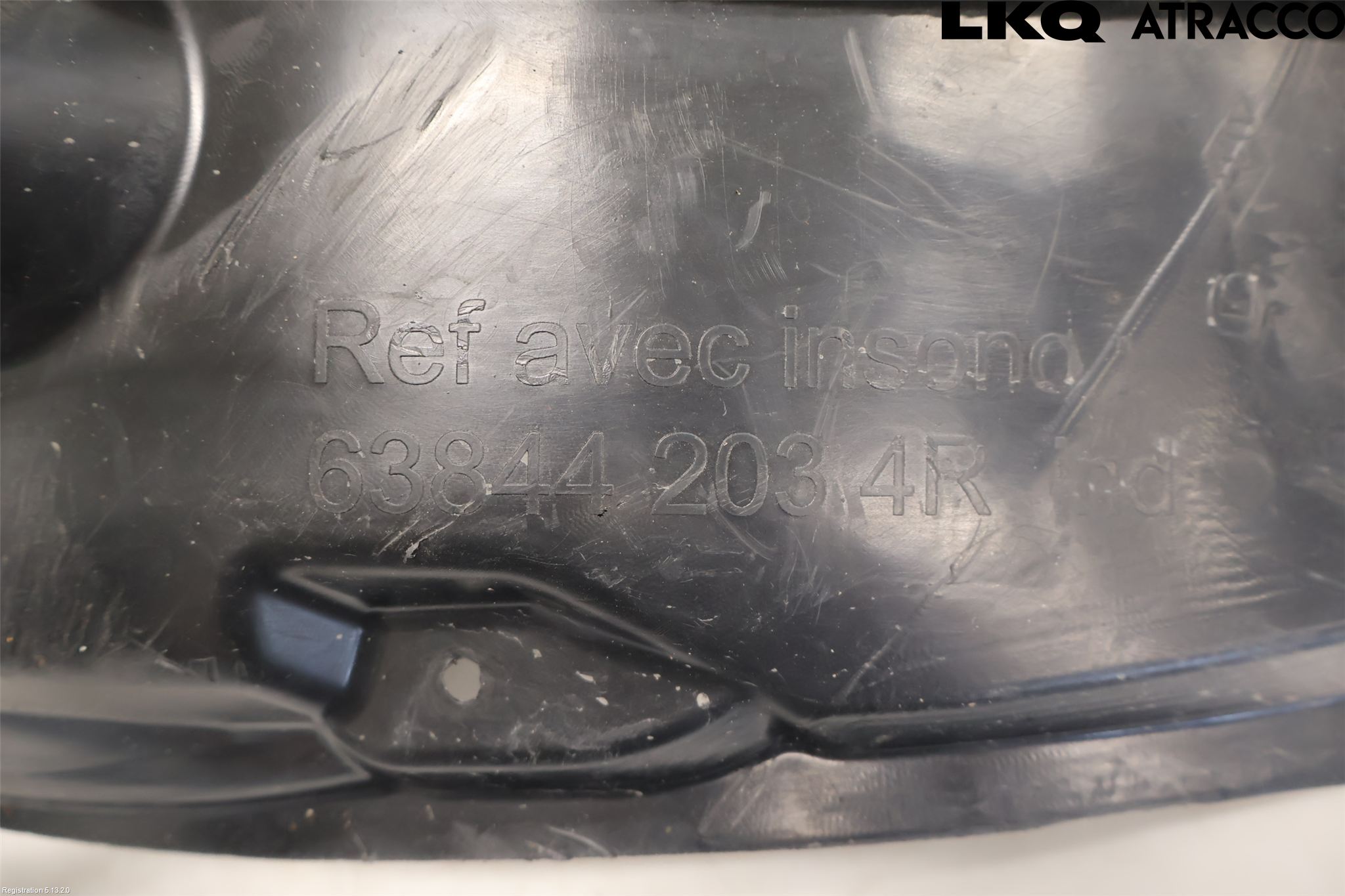 Renault MEGANE III 09-15 Skärm Inner