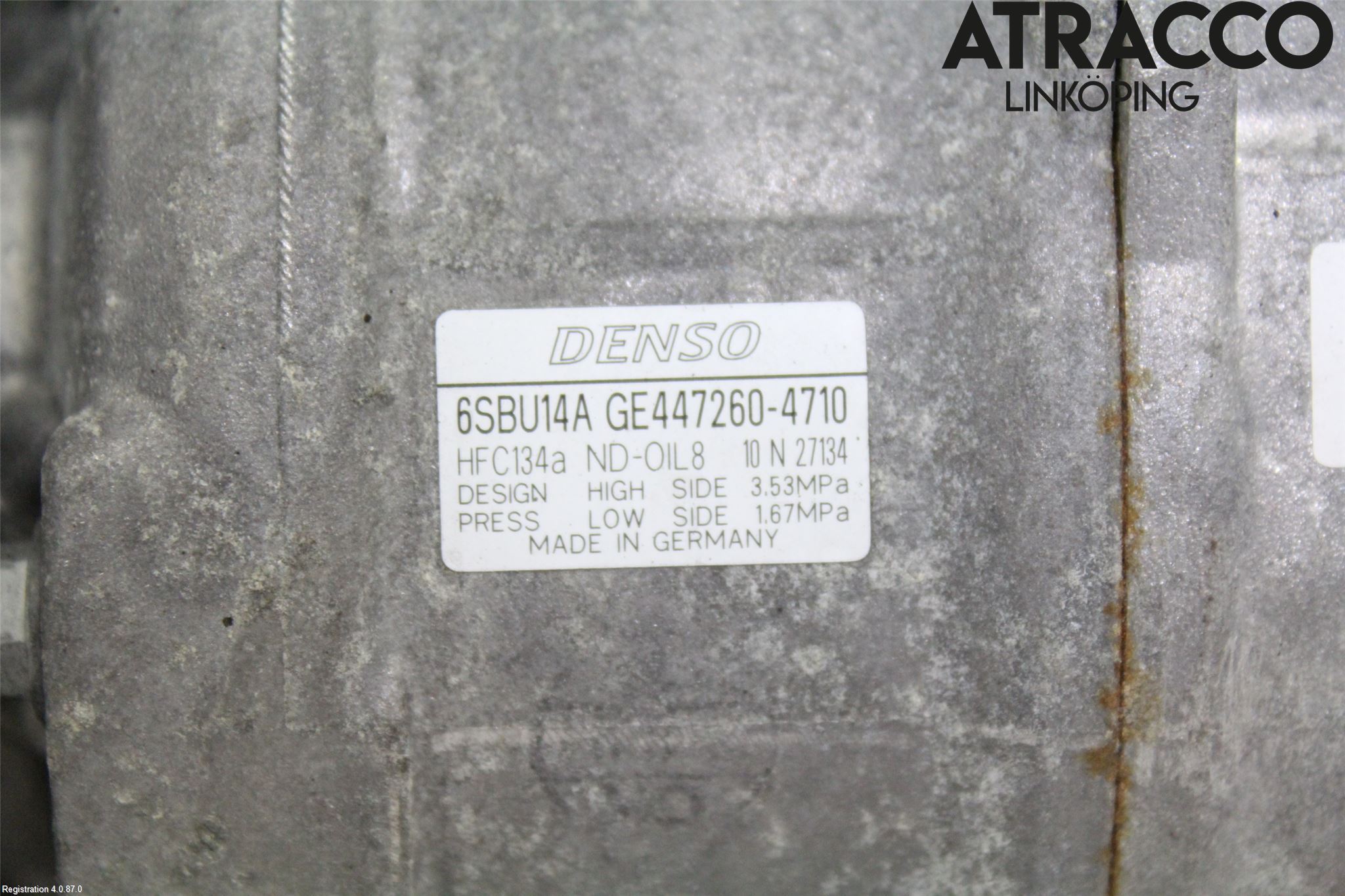BMW 5 F10/F11/F18 09-17 Ac Kompressor