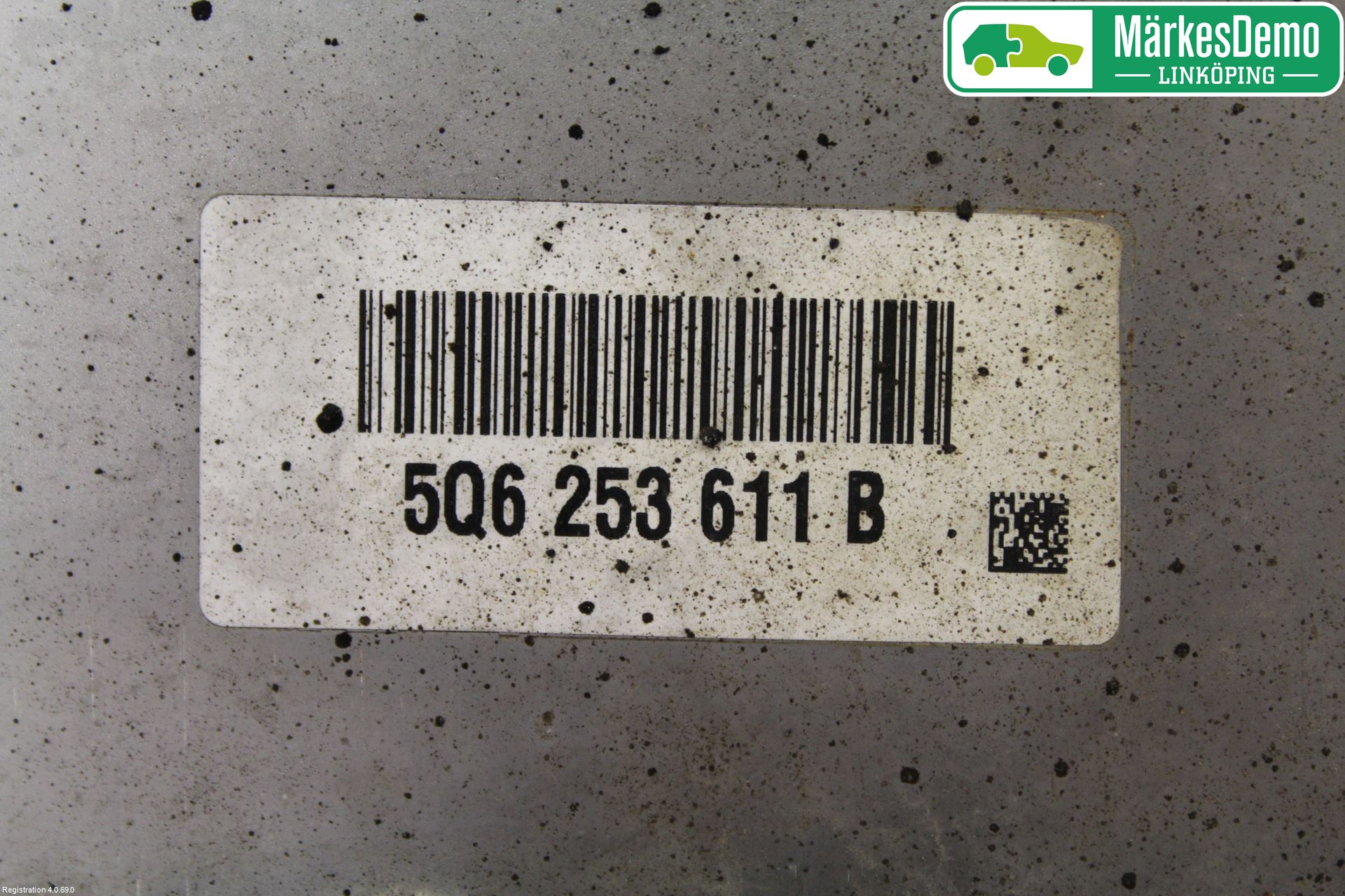 Volkswagen VW GOLF / E-GOLF VII 13-20 Avgas Halvsats