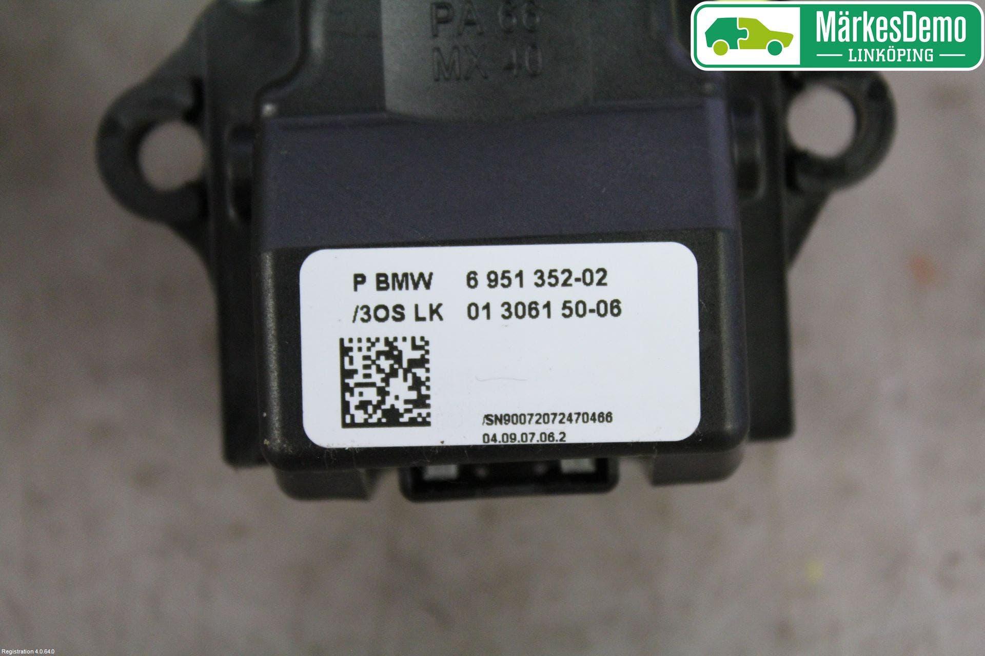 BMW 5 E60/61 Sed/Tou 02-10 Strömställar Farthållhuvud