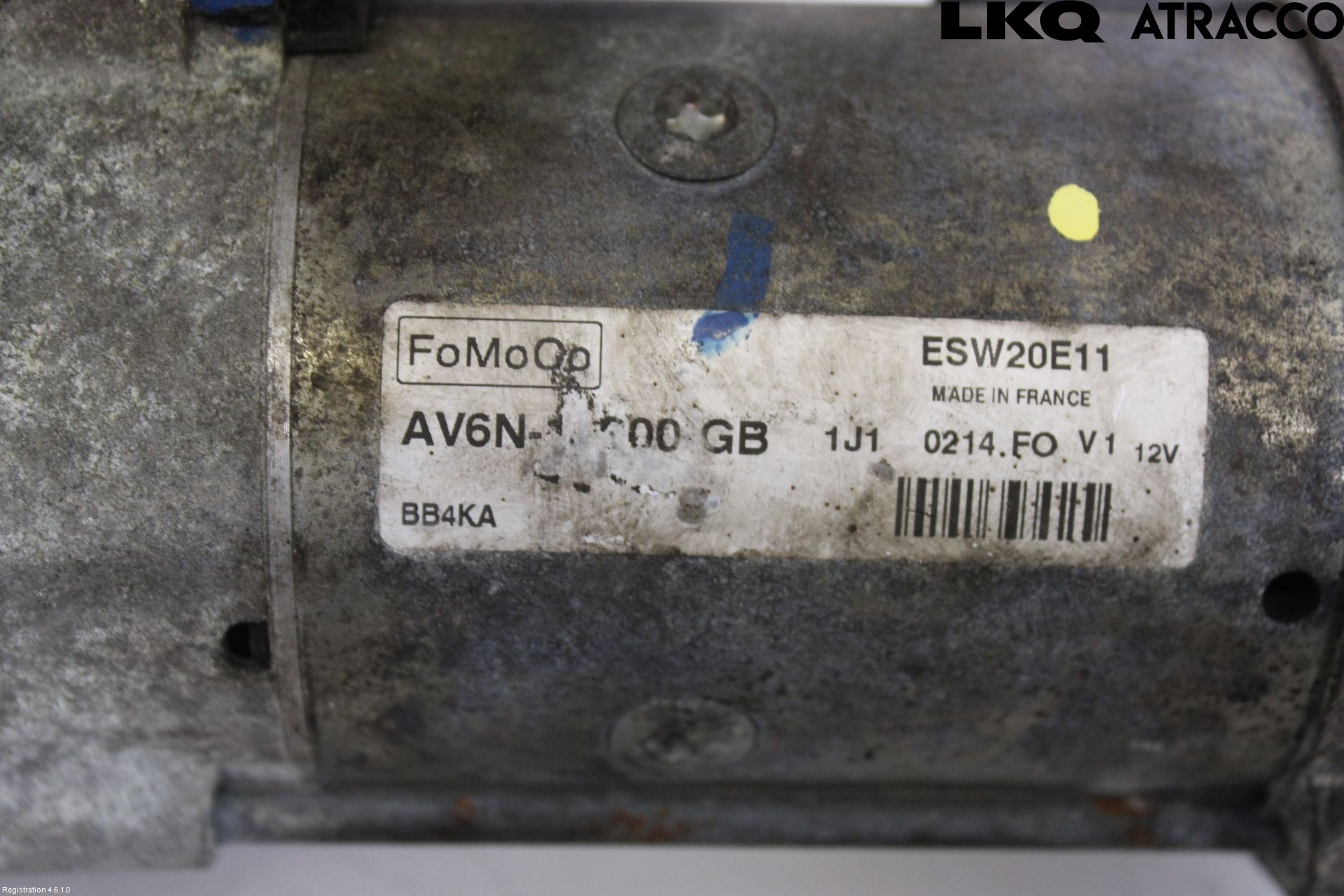 Ford C-MAX II  11-14 Startmotor Diesel