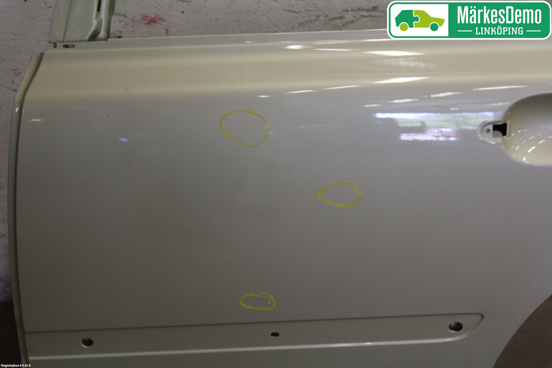 Volvo S40 04-07 Dörr Bak Vänster