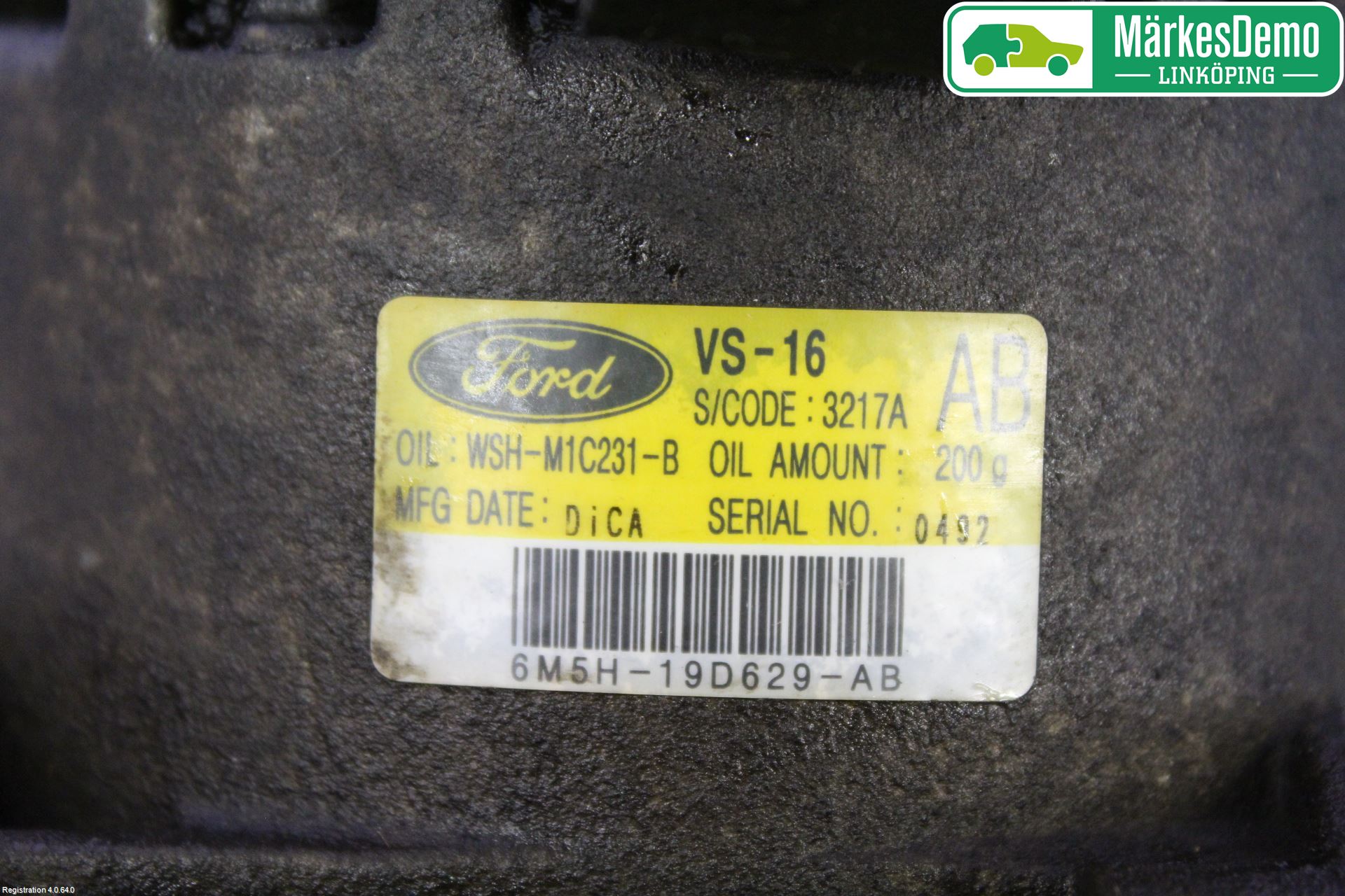 Ford FOCUS 08-11 Ac Kompressor