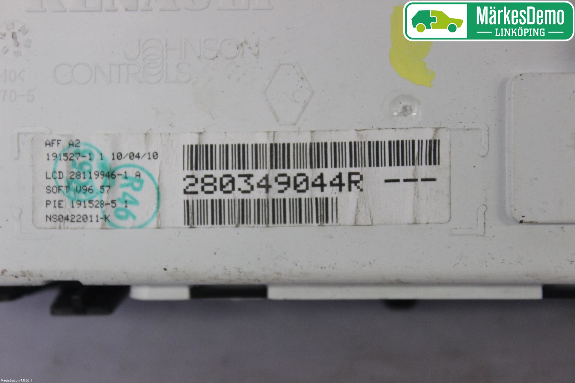 Renault MEGANE III 09-15 Färddator