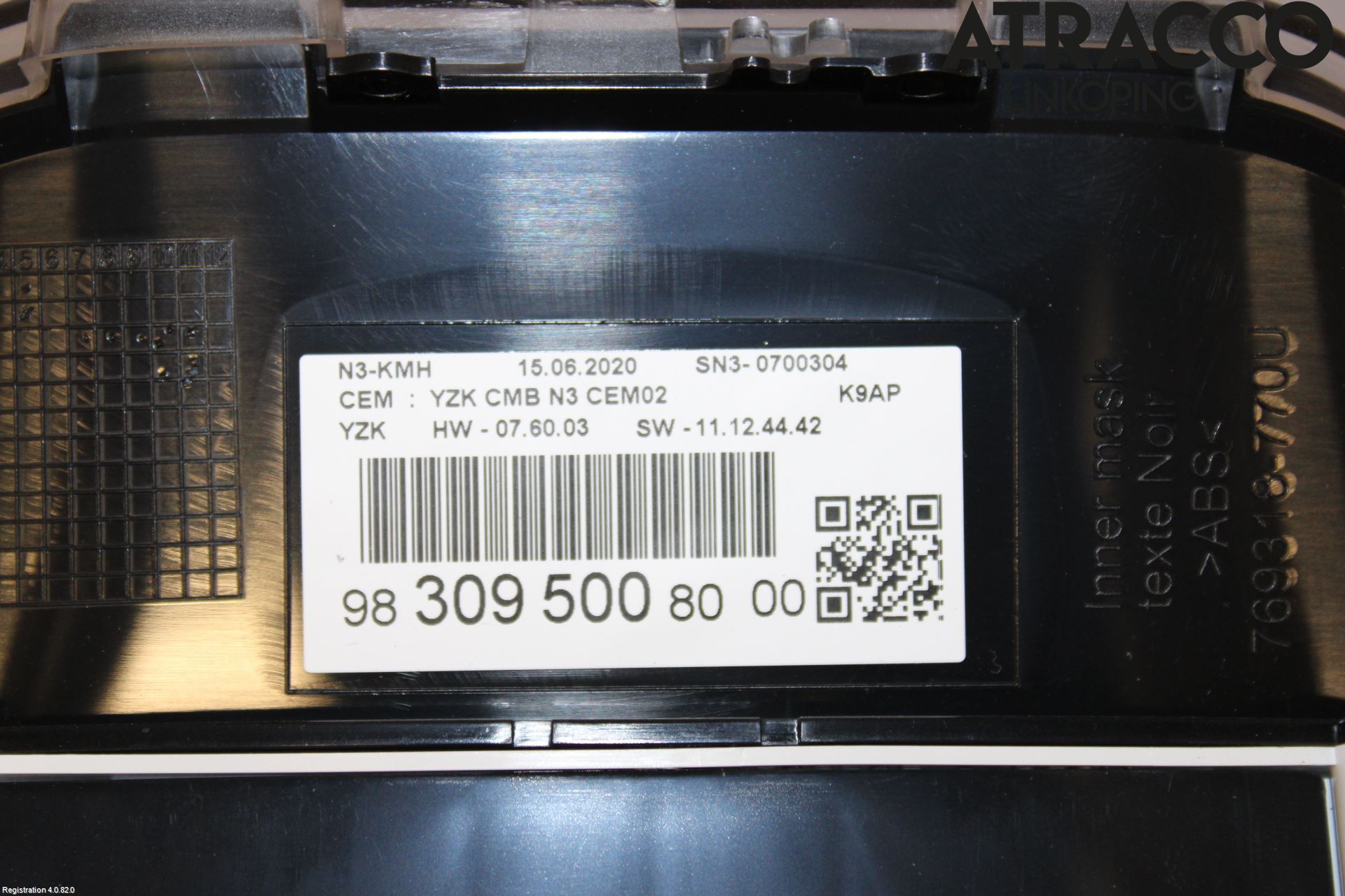 Peugeot PARTNER/E-PARTNER 19- Instrument Komb