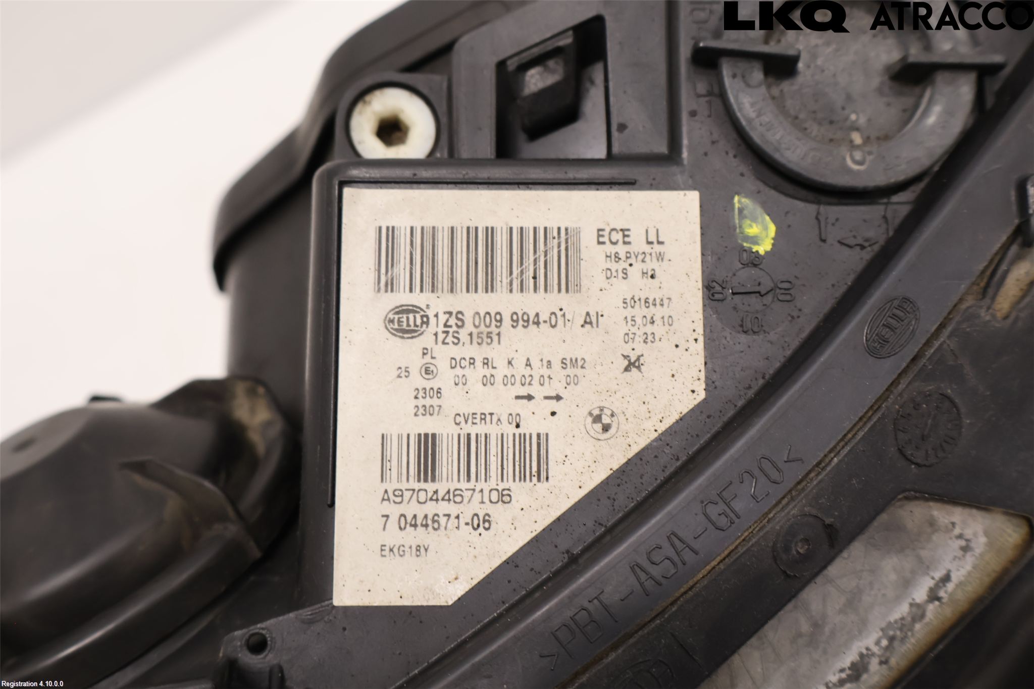 BMW 5 E60/61 Sed/Tou 02-10 Strålkastare Vänster