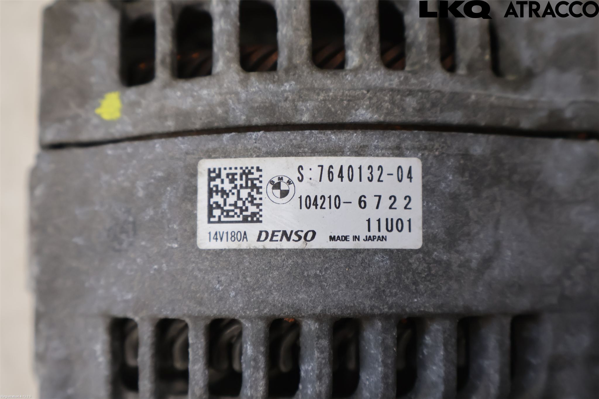 BMW 3 GT F34 13-19 Generator