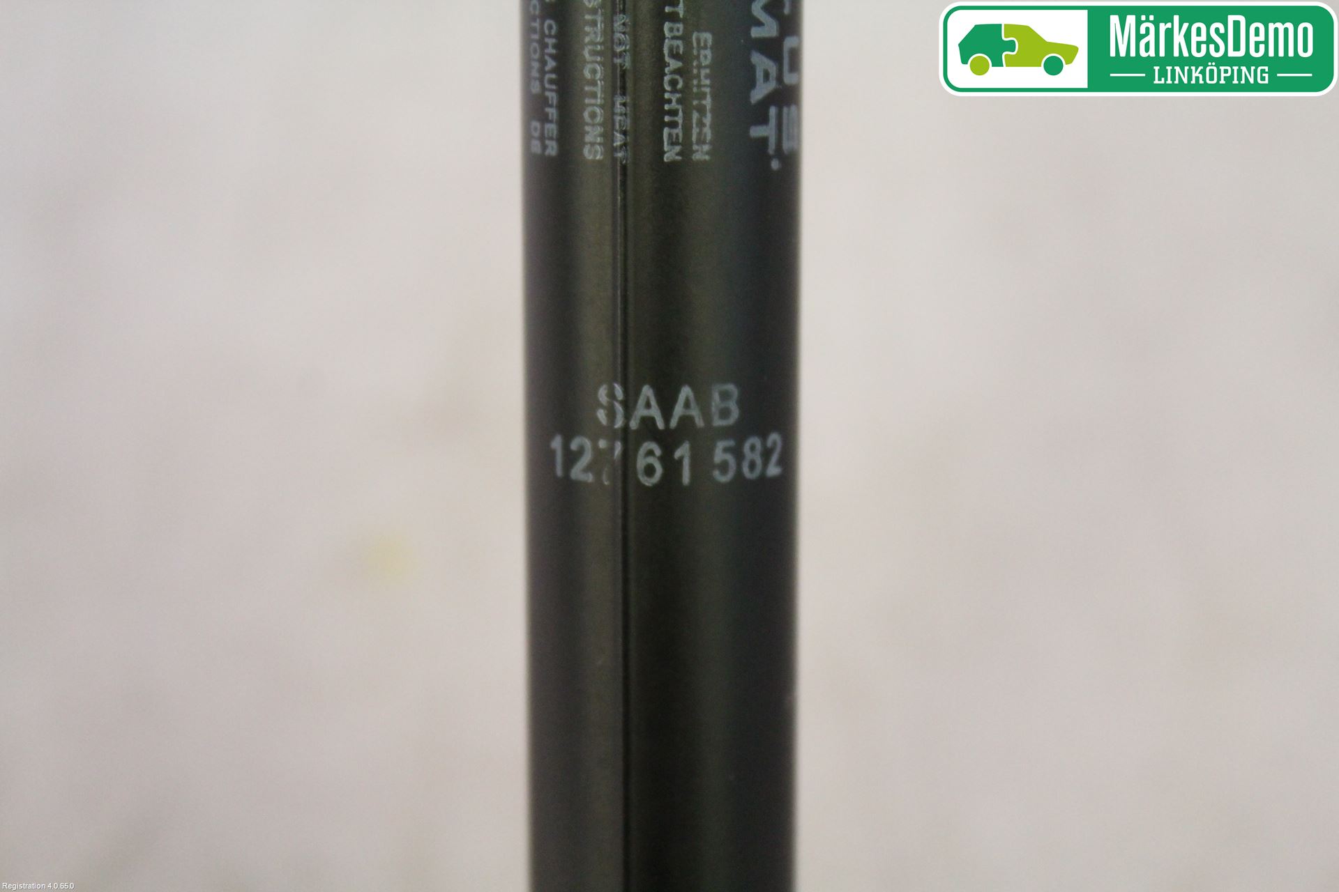 Saab 9-5     06-10 Gasfjäder Motorhuv