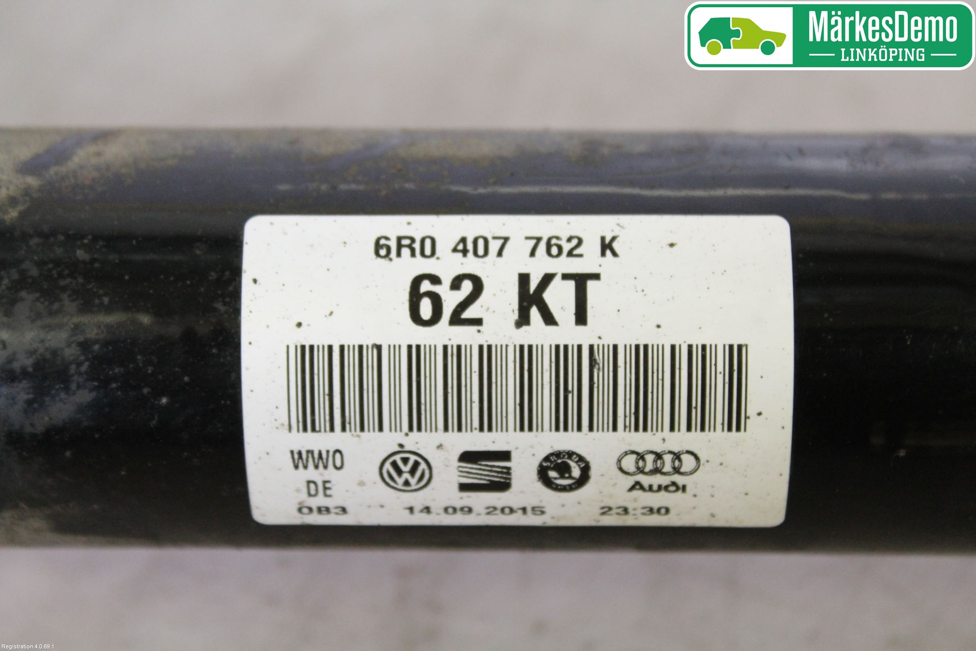 Skoda FABIA 15-21 Drivaxel Fram Höger