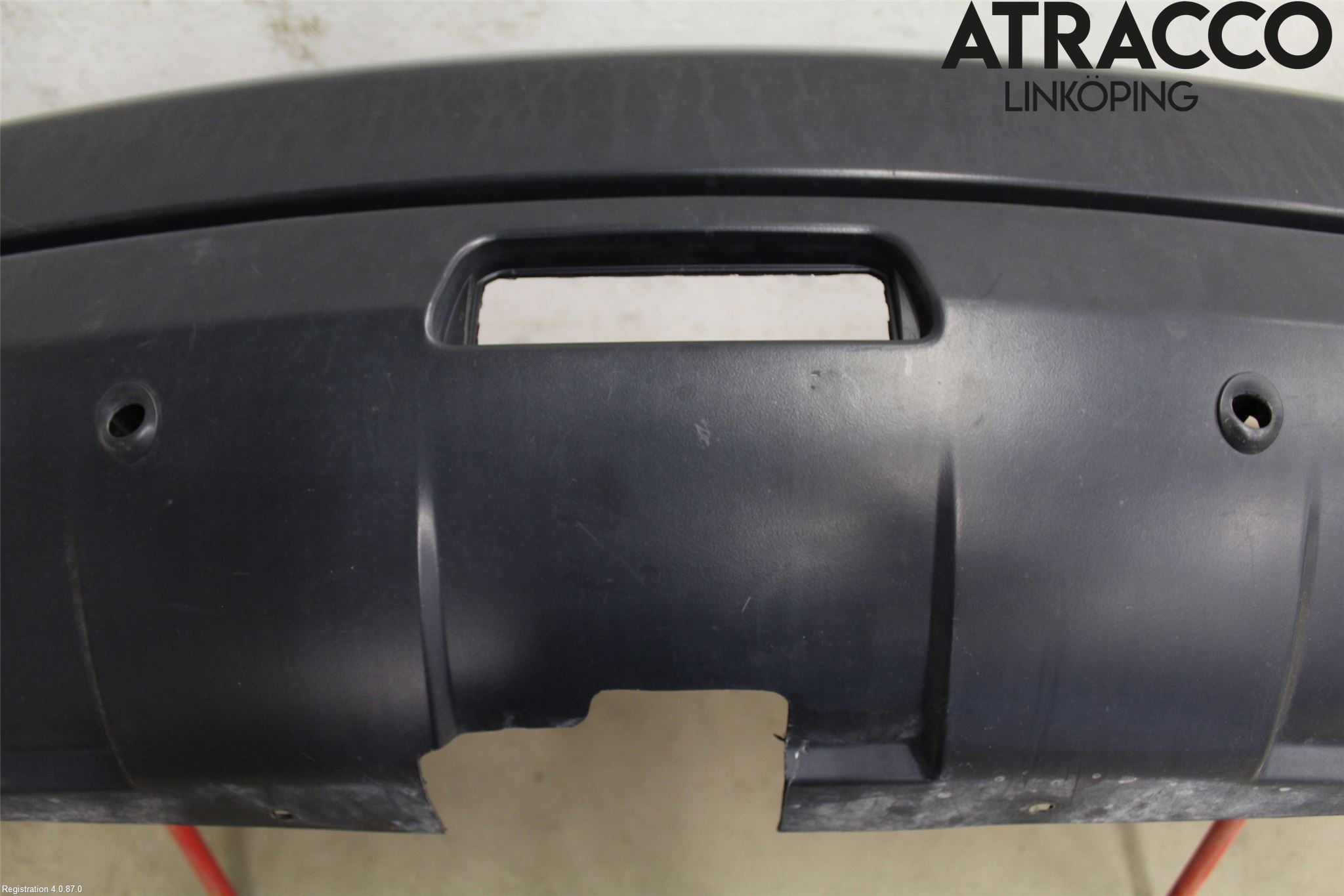 Nissan QASHQAI 10-14 Stötfångarbeklädnad Bak