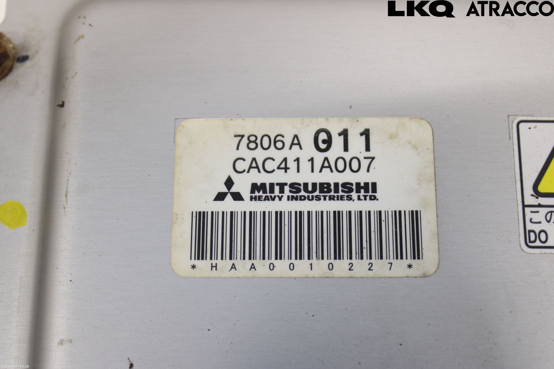 Citroen C-ZERO Motorvärmare Värmekropp