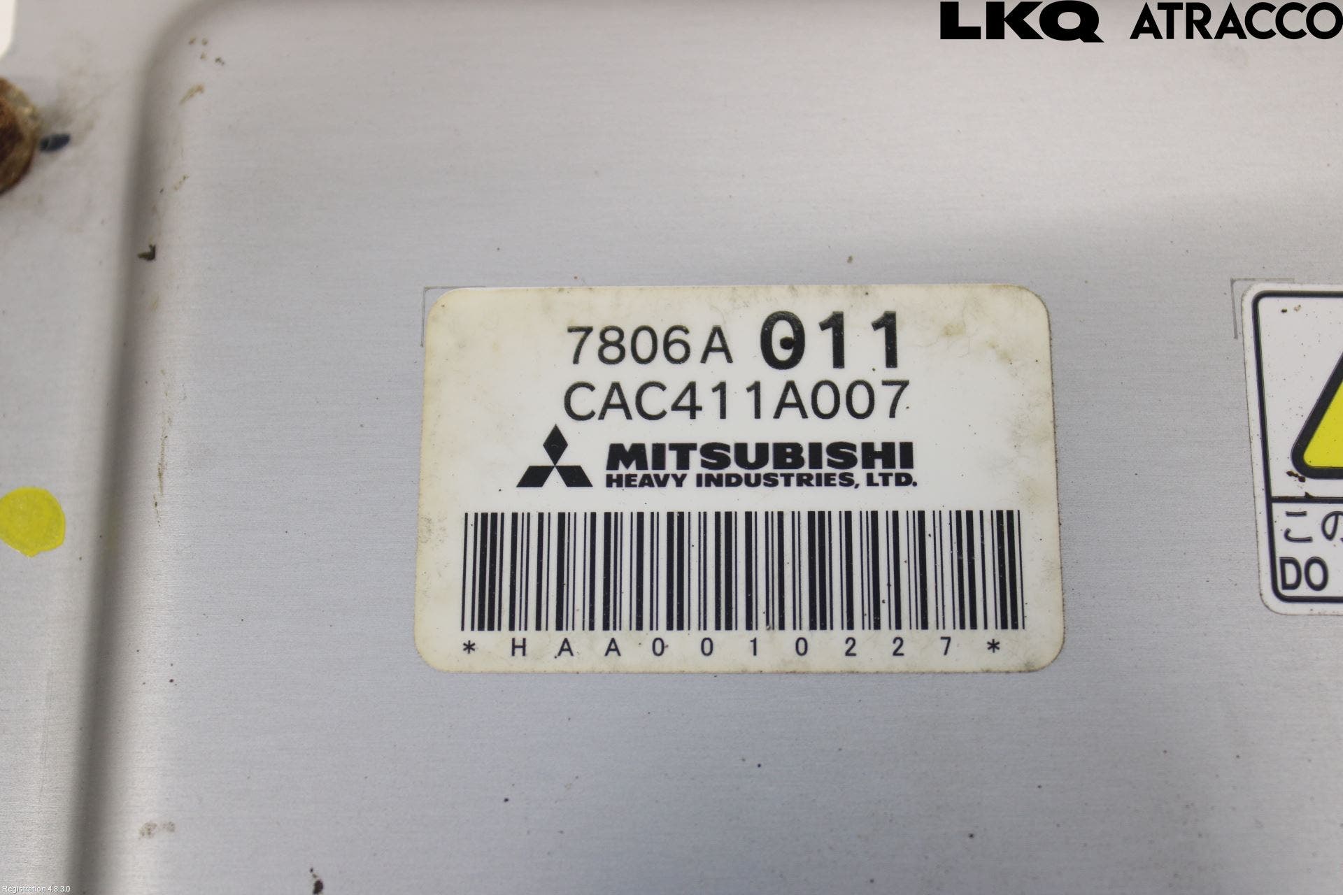 Citroen C-ZERO Motorvärmare Värmekropp