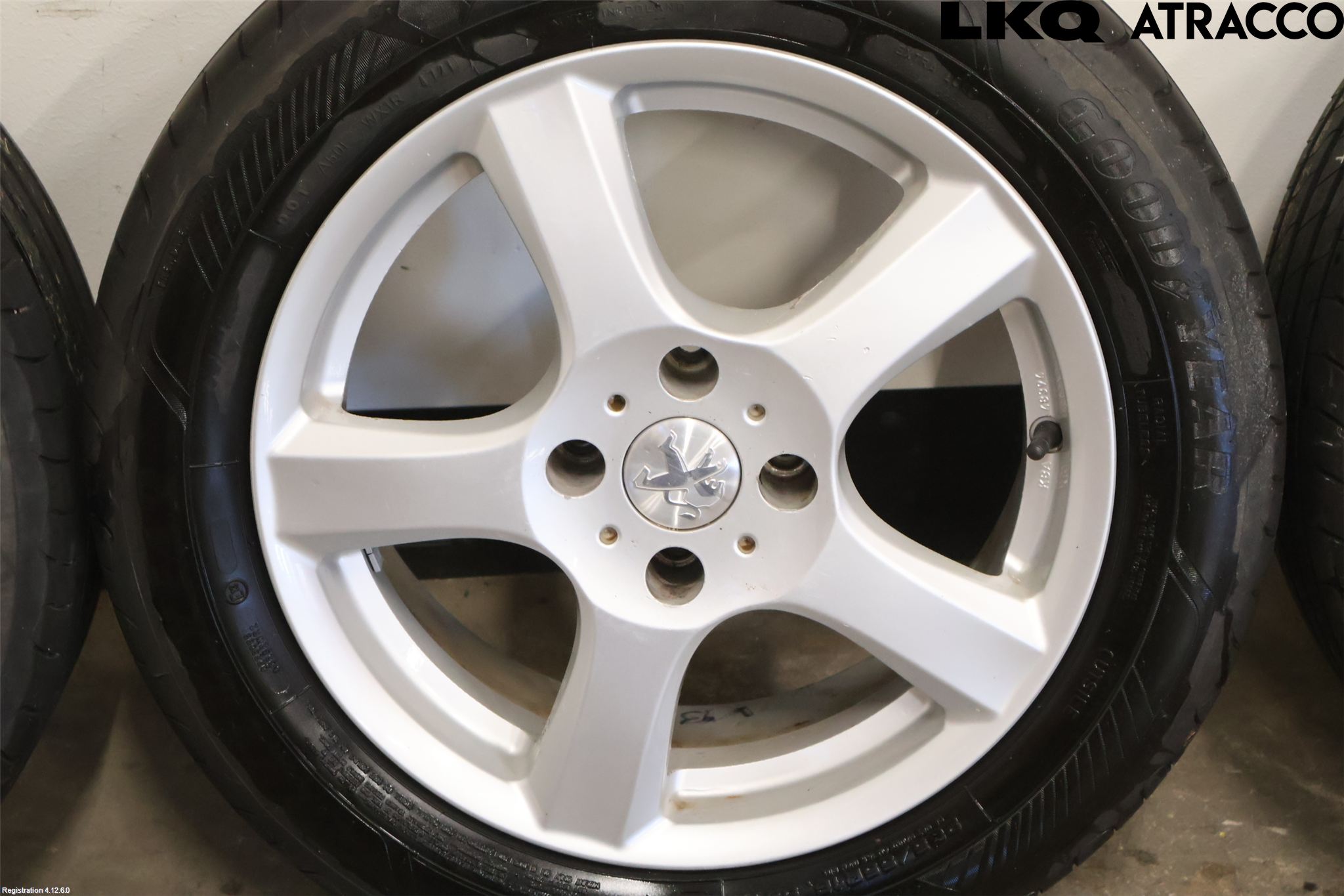 Peugeot PARTNER 08-15 Sommardäck Alumfälg 4St