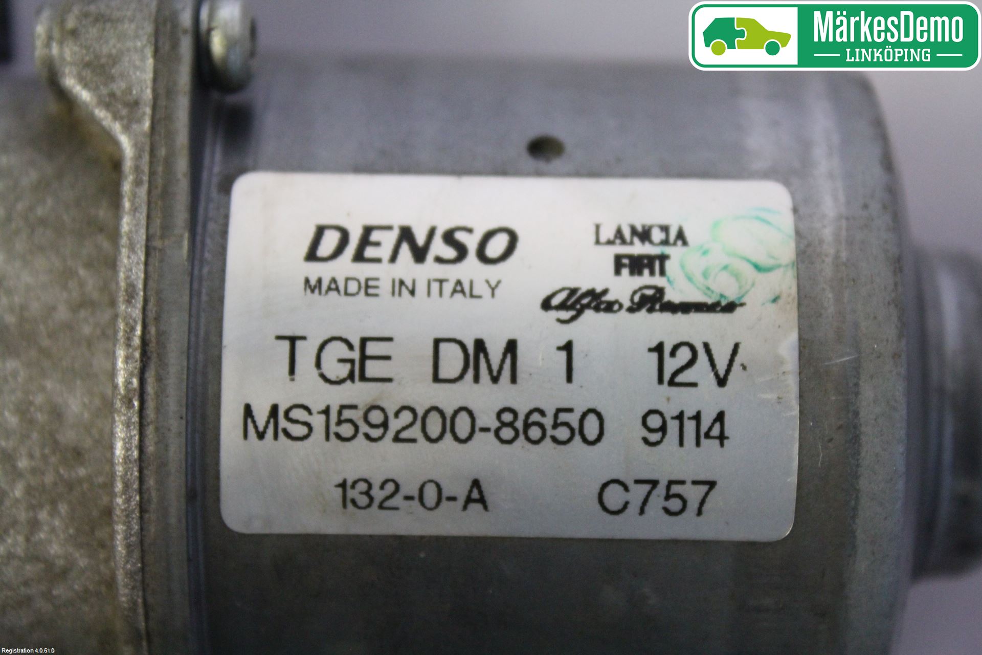 Ford KA 09-16 Torkarmotor Vindruta