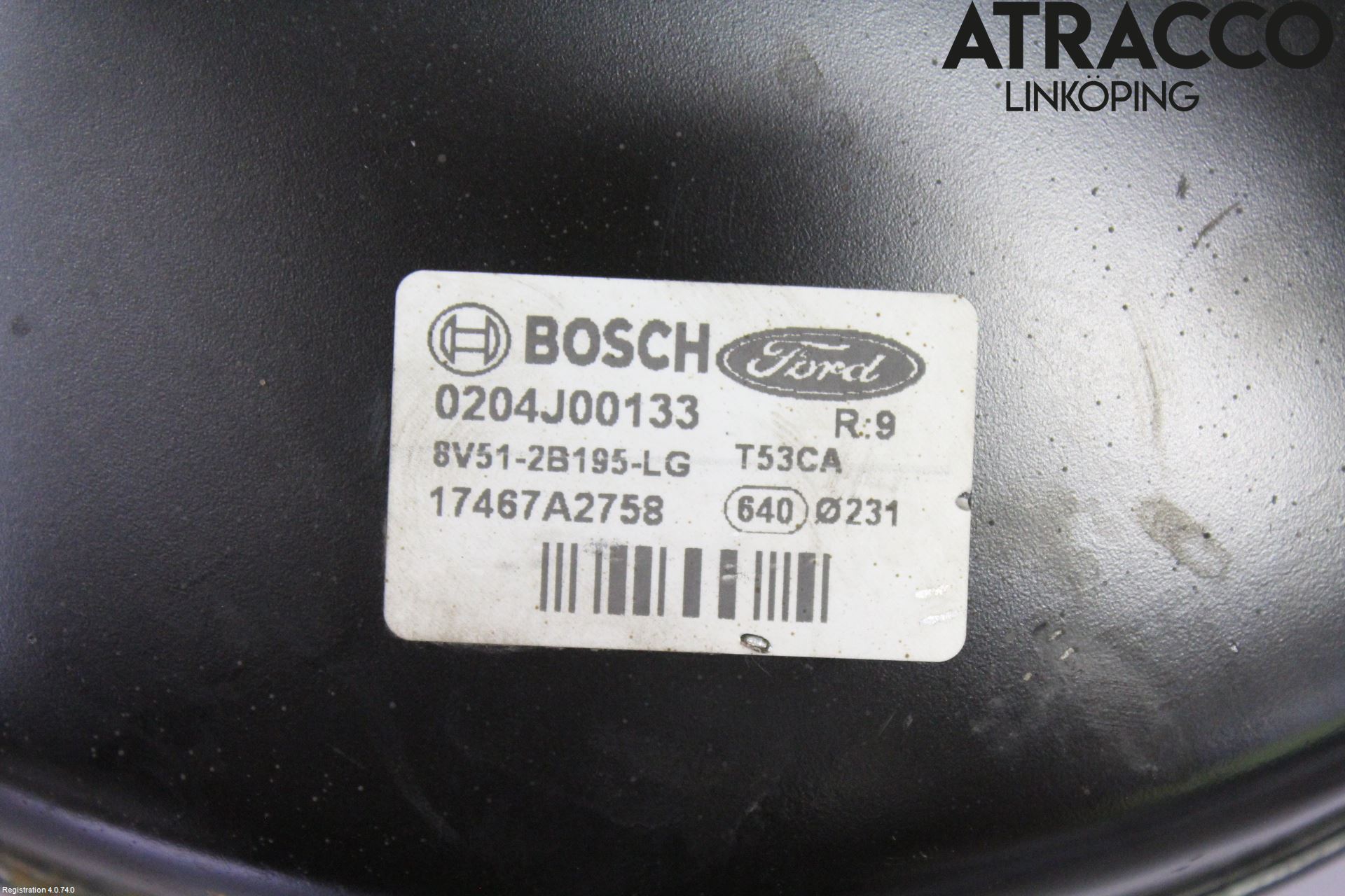 Ford FIESTA 13-17 Bromsservo