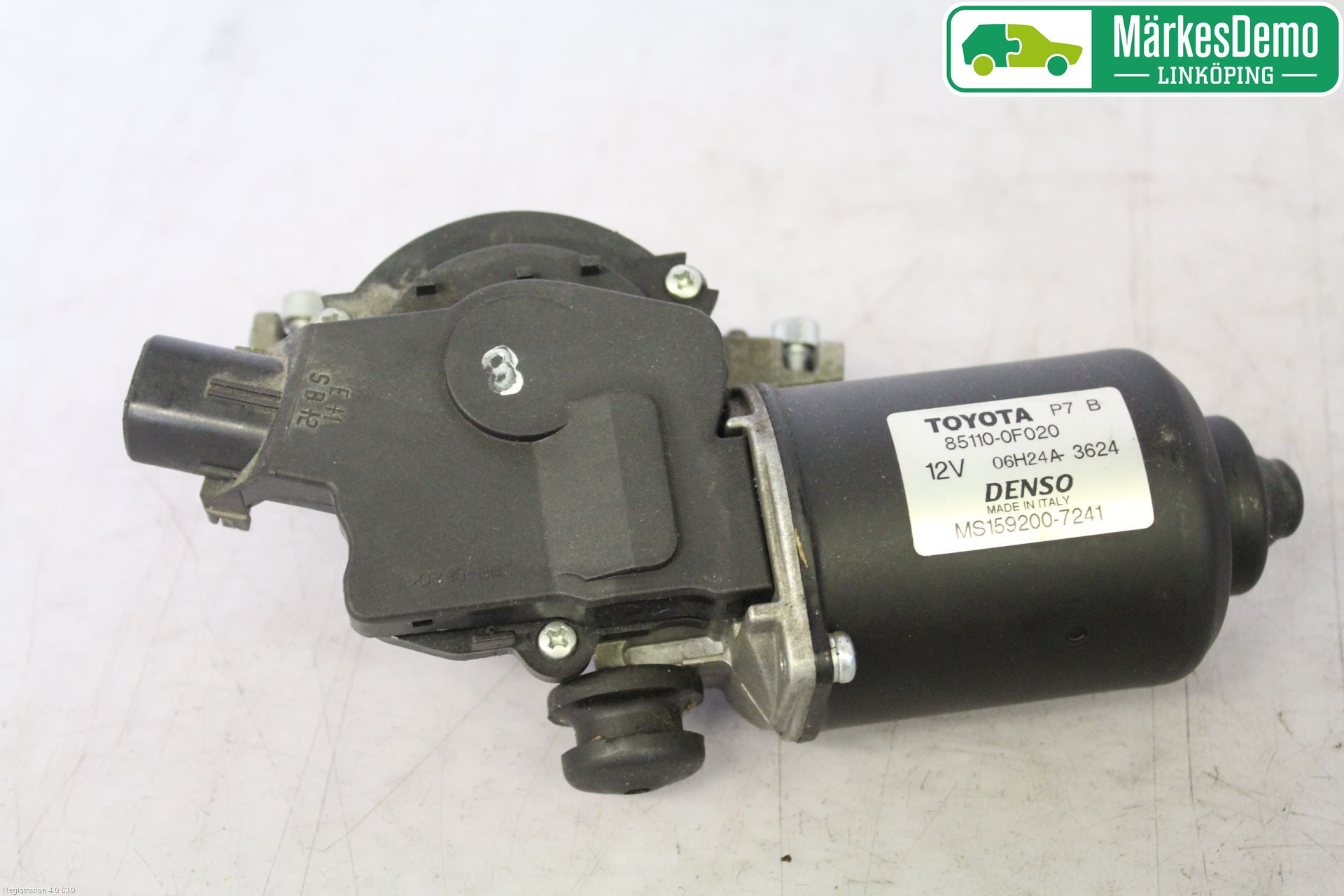 Toyota COROLLA VERSO 04-07 Torkarmotor Vindruta