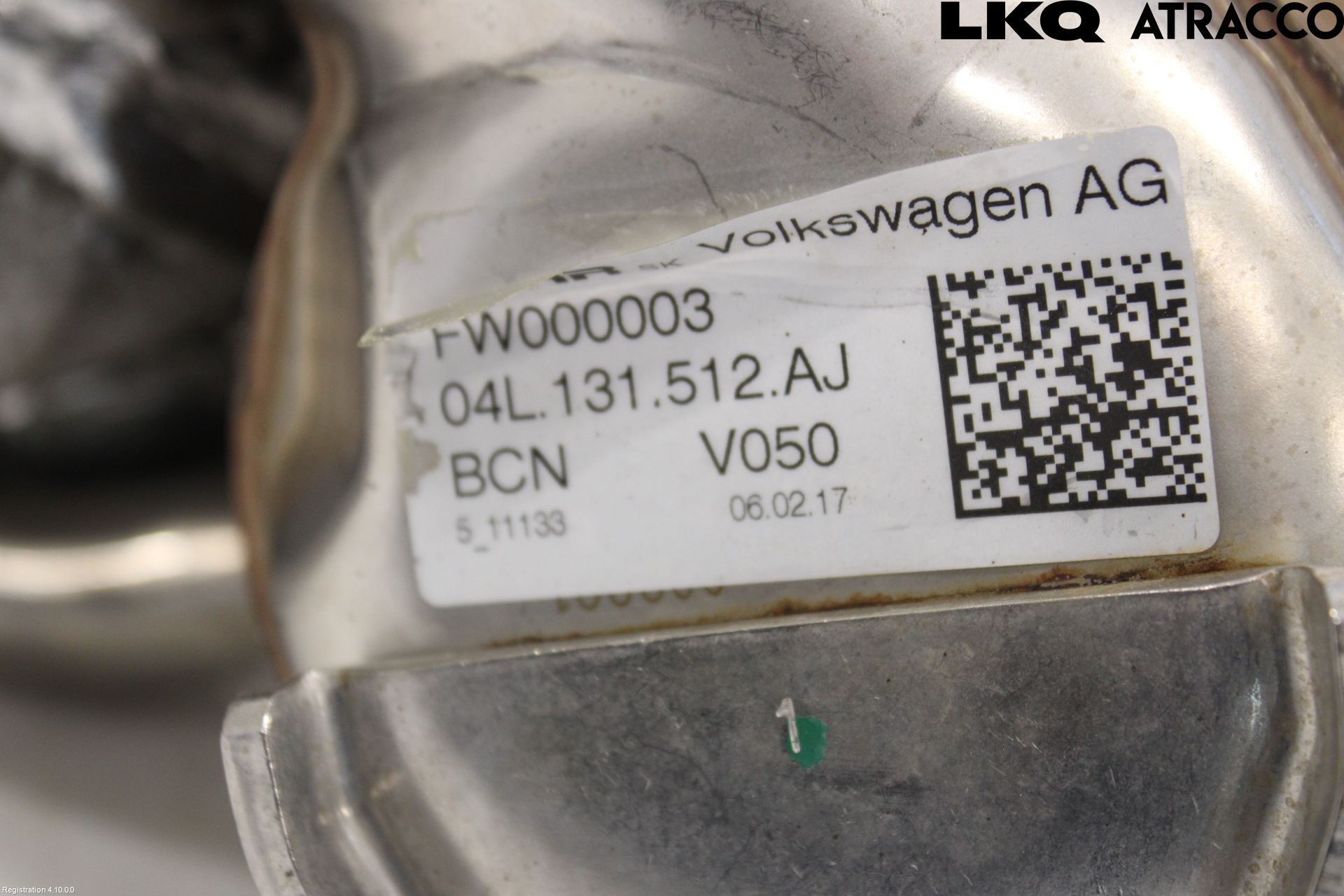 Volkswagen VW CADDY 16-20 Avgaskylare