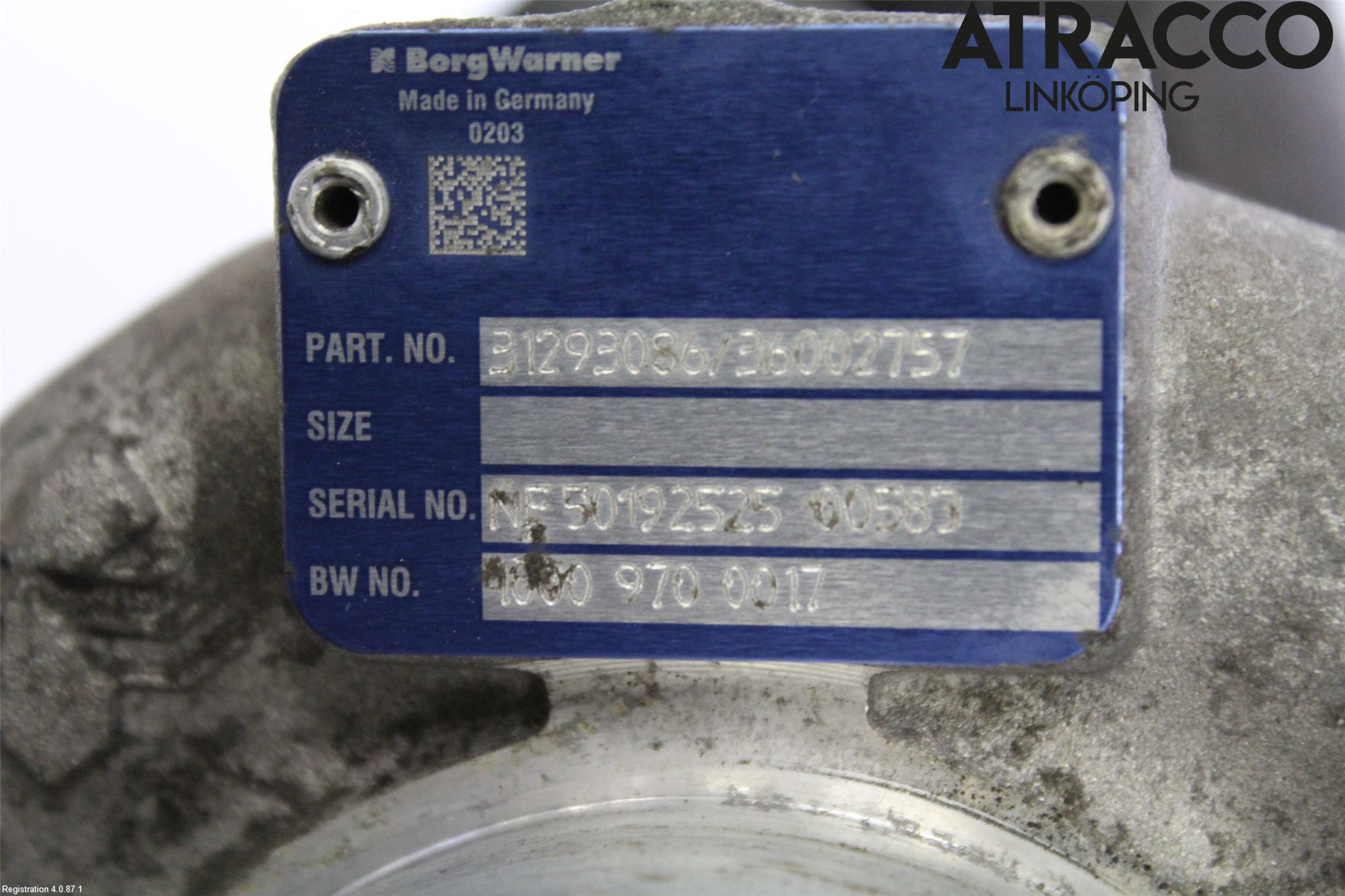 Volvo XC60 09-13 Turboaggregat