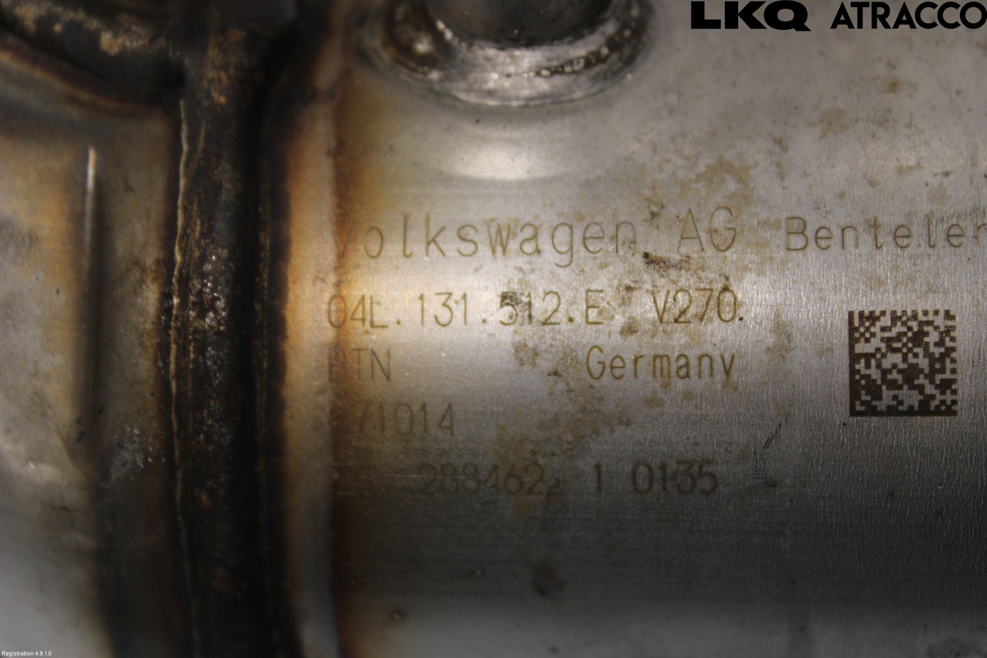 Volkswagen VW PASSAT 15-19 Avgaskylare