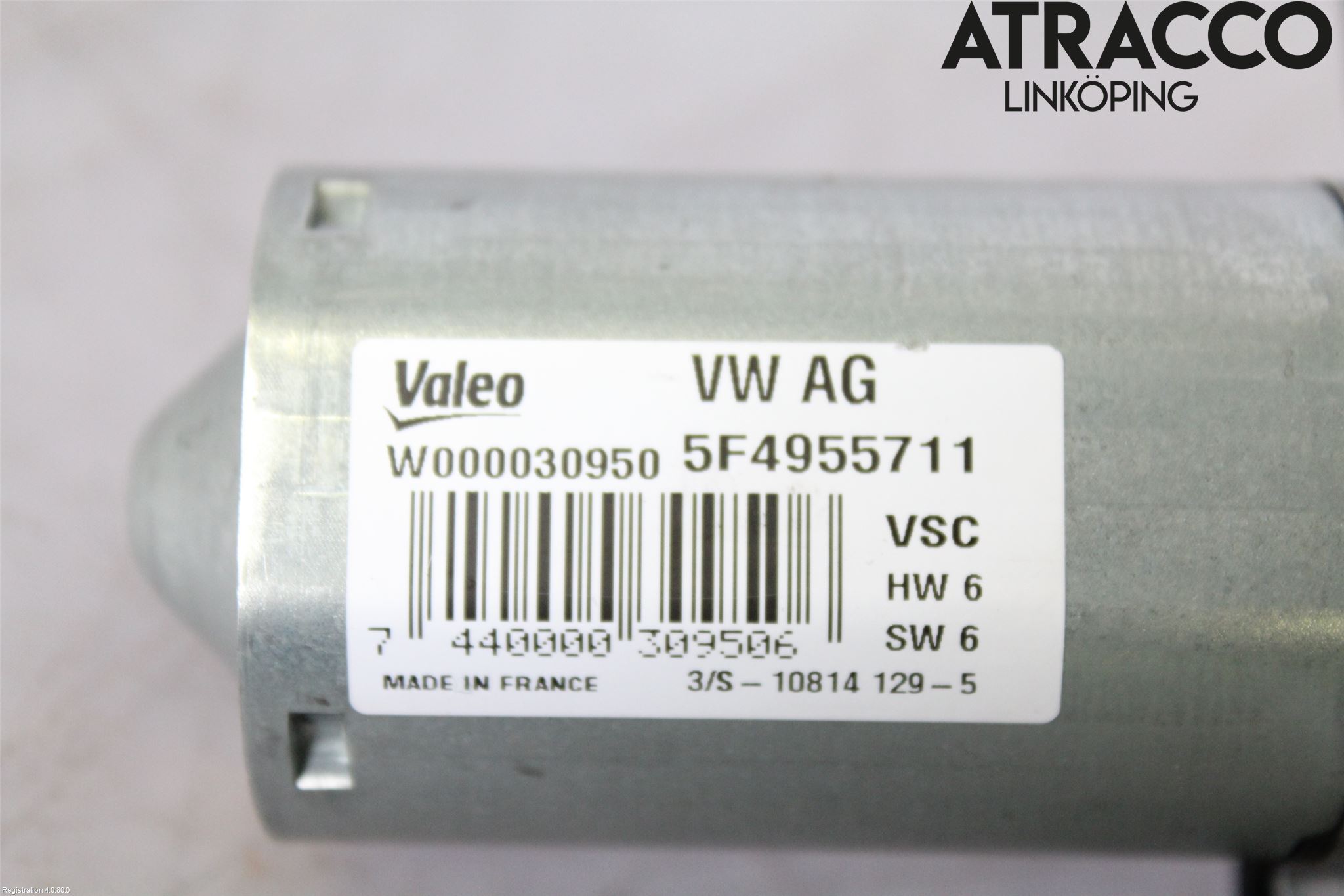 Skoda FABIA 15-21 Torkarmotor Baklucka