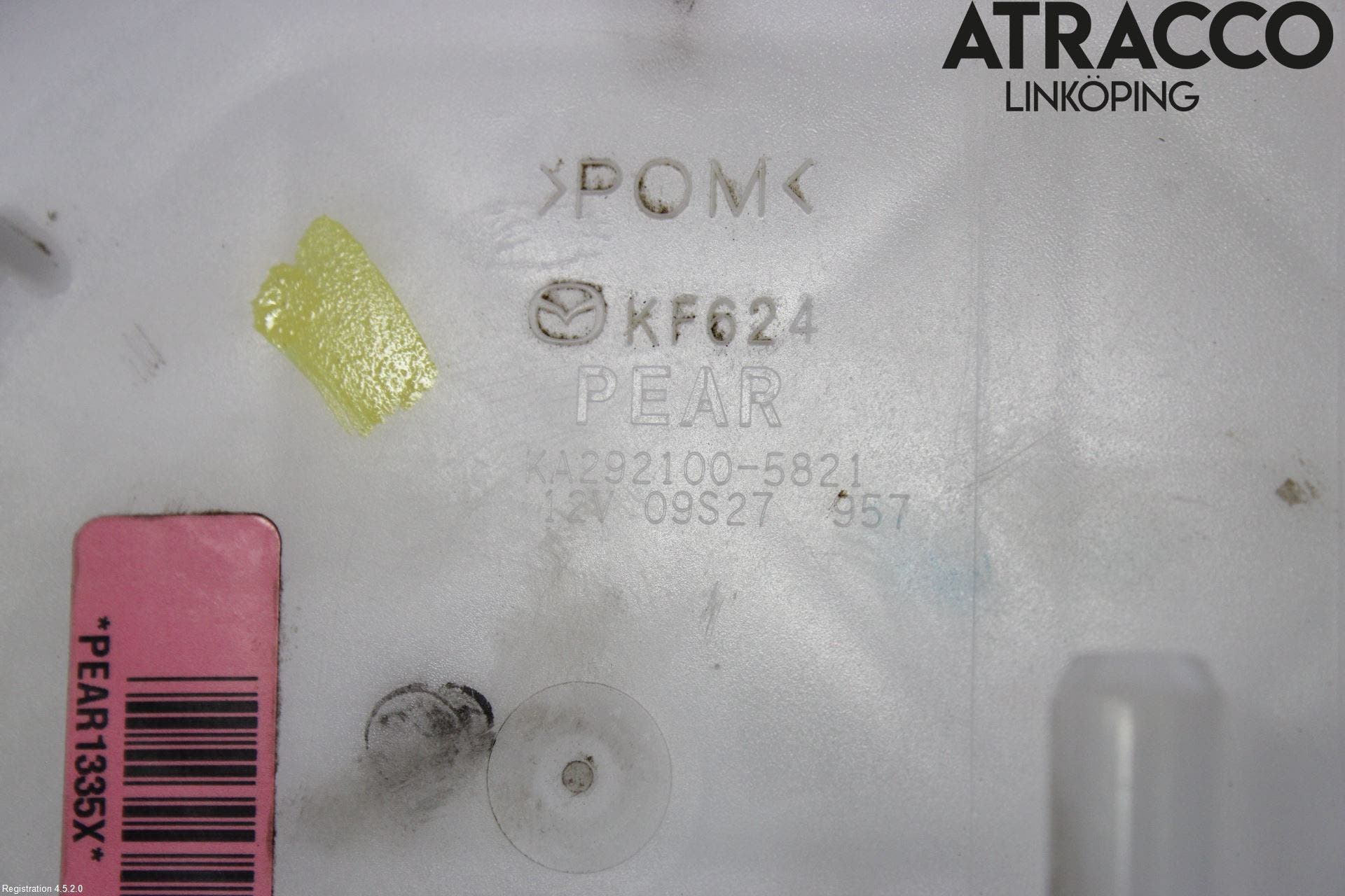 Mazda 3 III 14-19 Bränslepump El