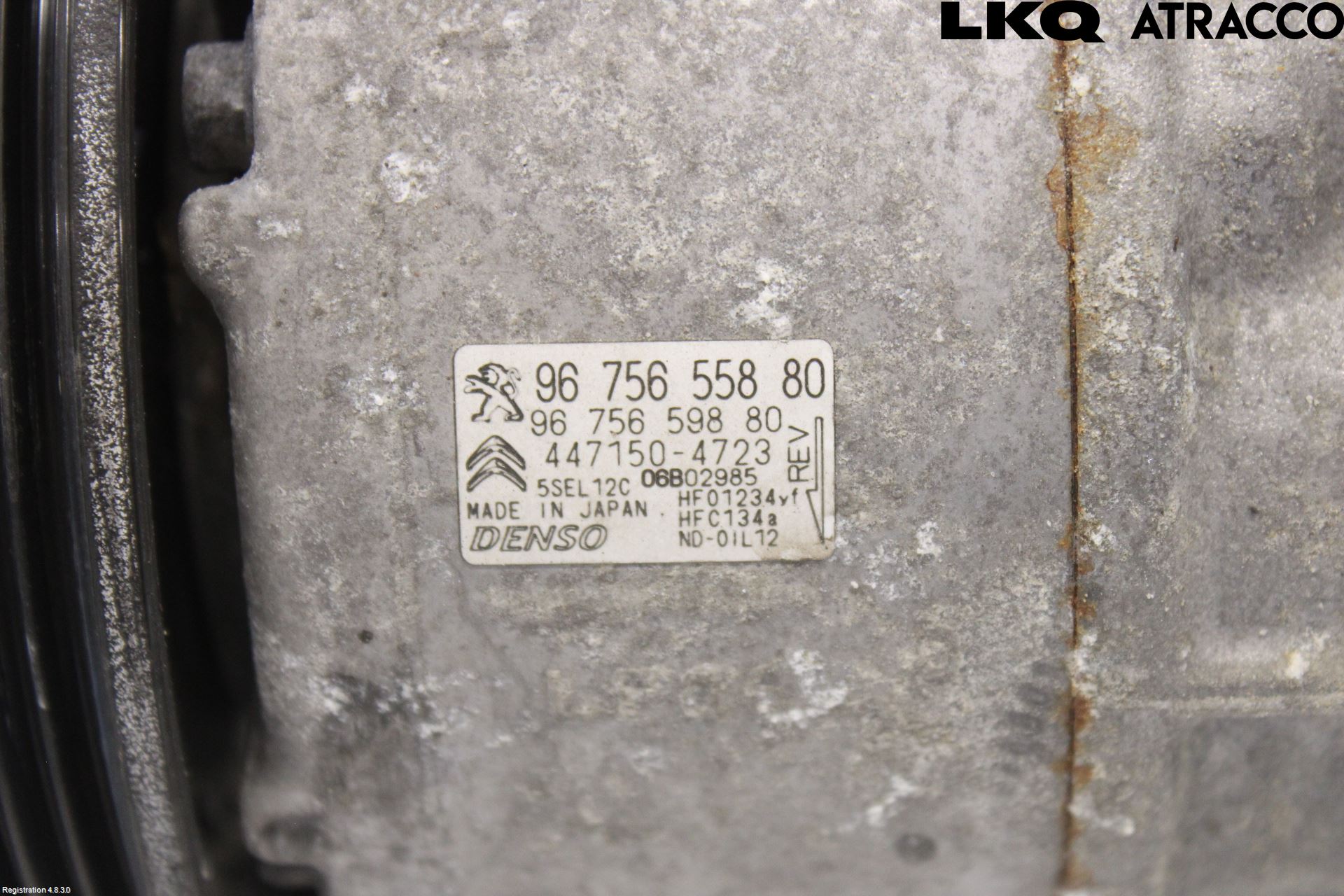 Citroen C4 CACTUS 14-20 Ac Kompressor