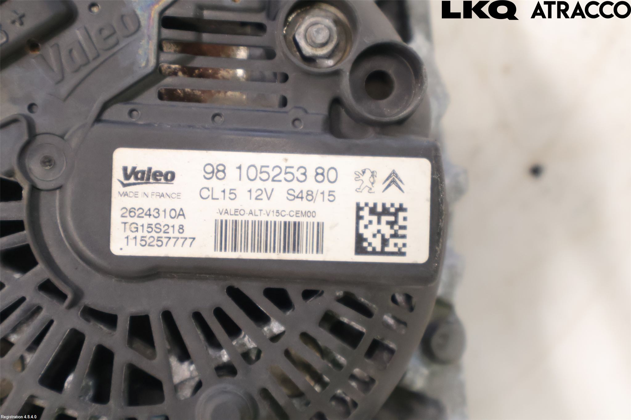 Peugeot PEUGOT 208 16-19 Generator