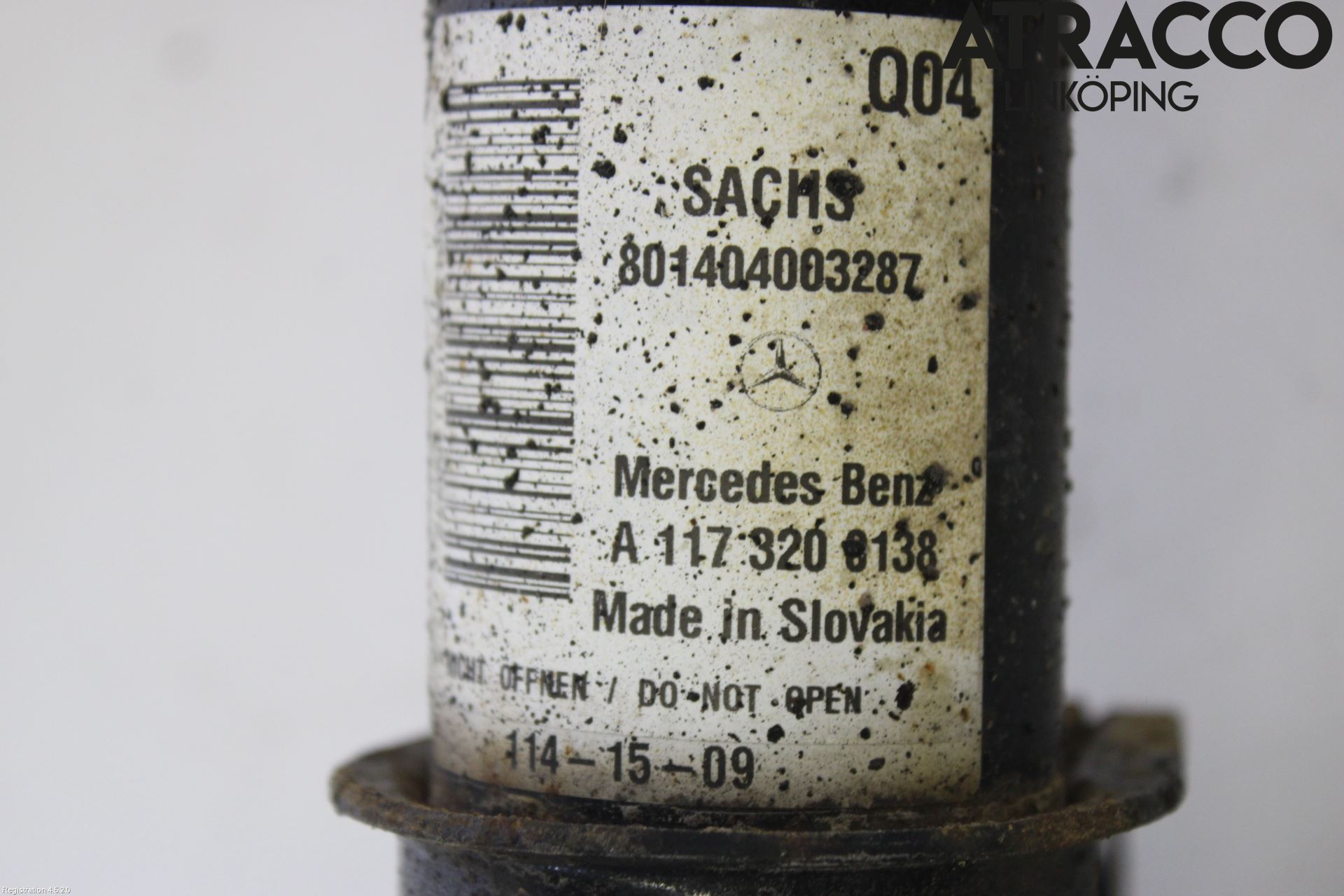 Mercedes-Benz MB CLA-KLASS (C117/X117) 13-19 Fjäderben Fram Vänster