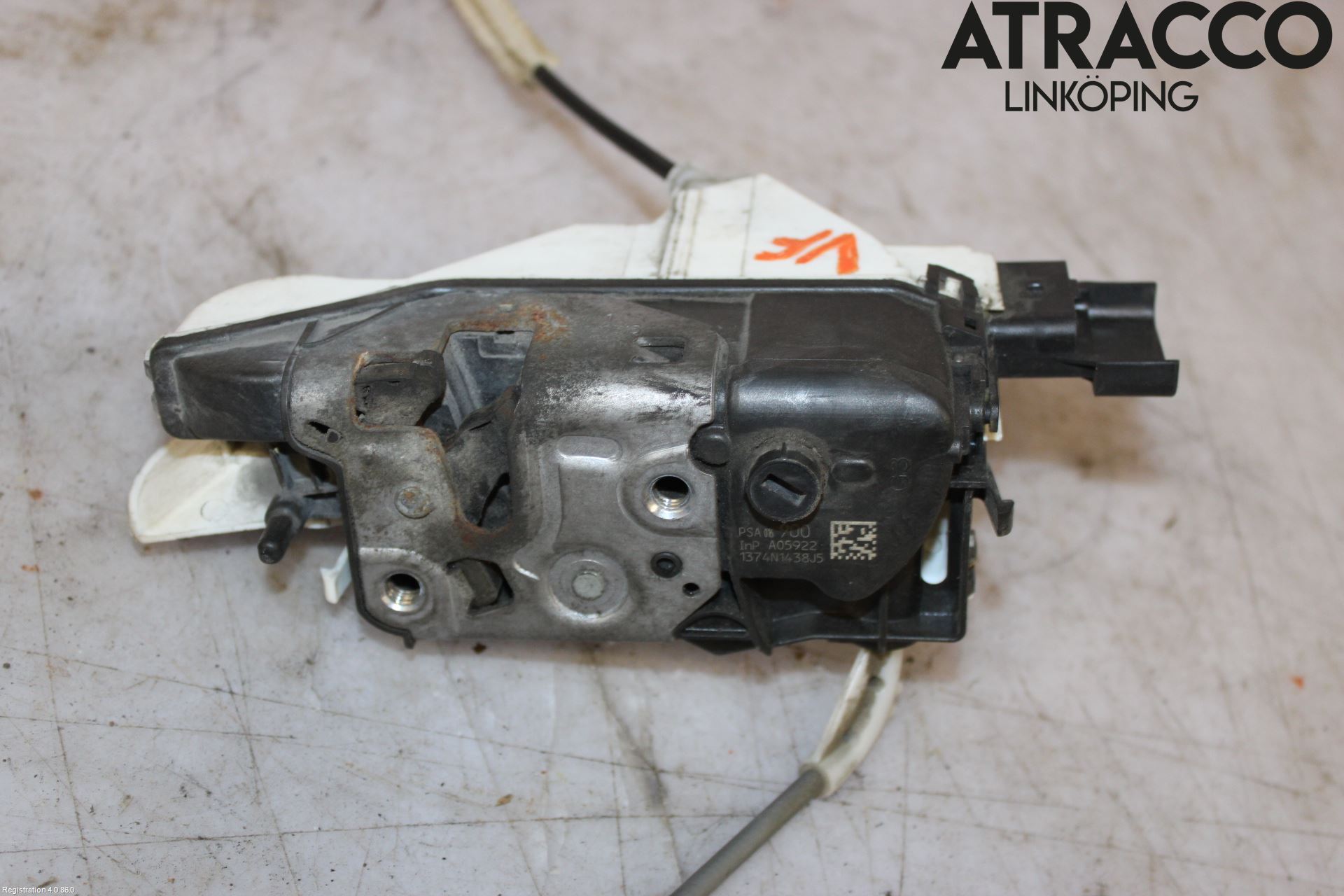 Citroen C4 CACTUS 14-20 Låskista-Dörrlås