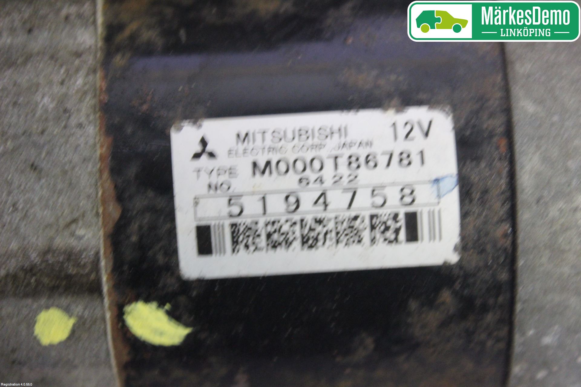 Saab 9-5     06-10 Startmotor