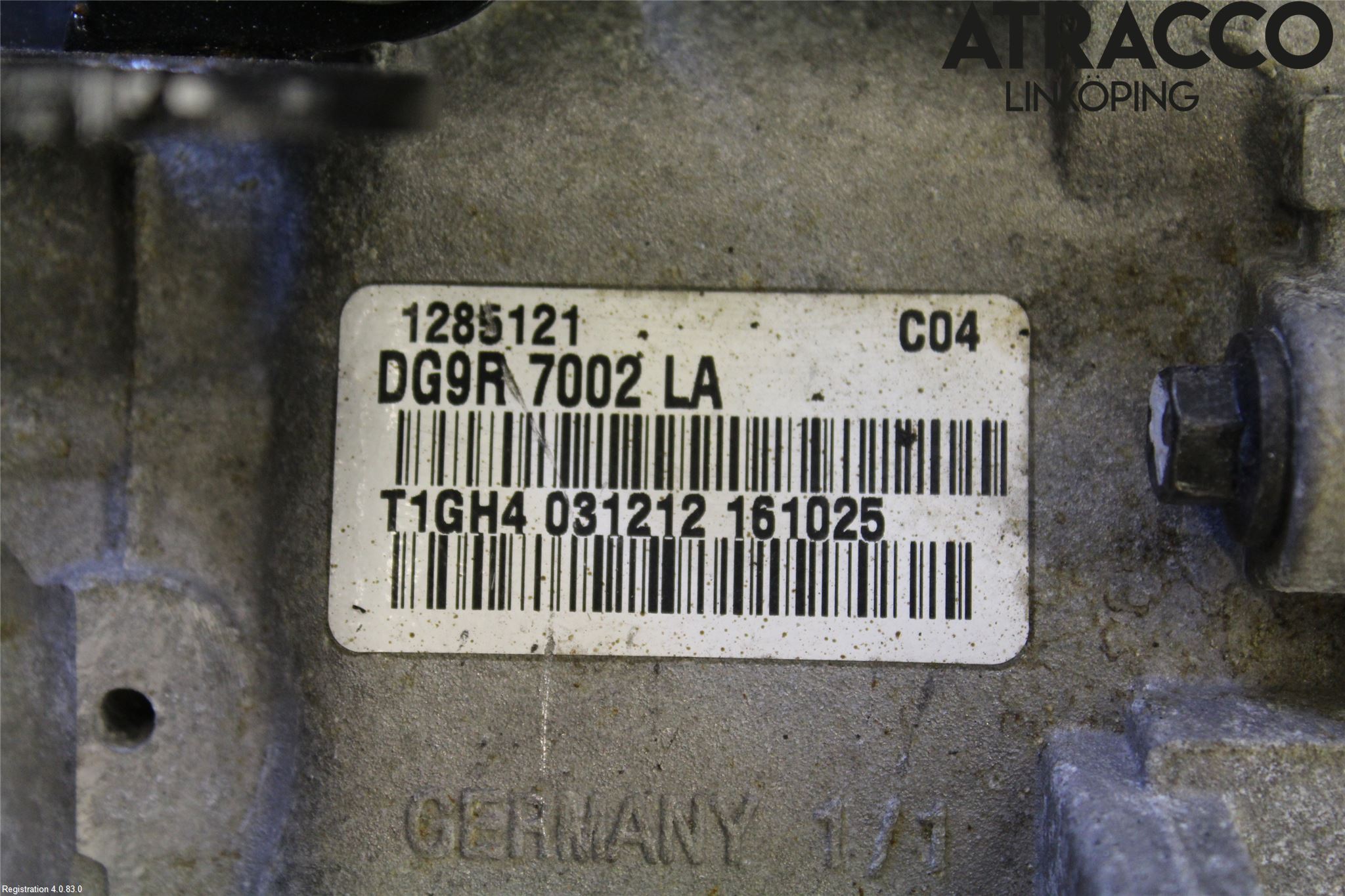 Volvo V60 11-13 Växellåda Man 6 Vxl
