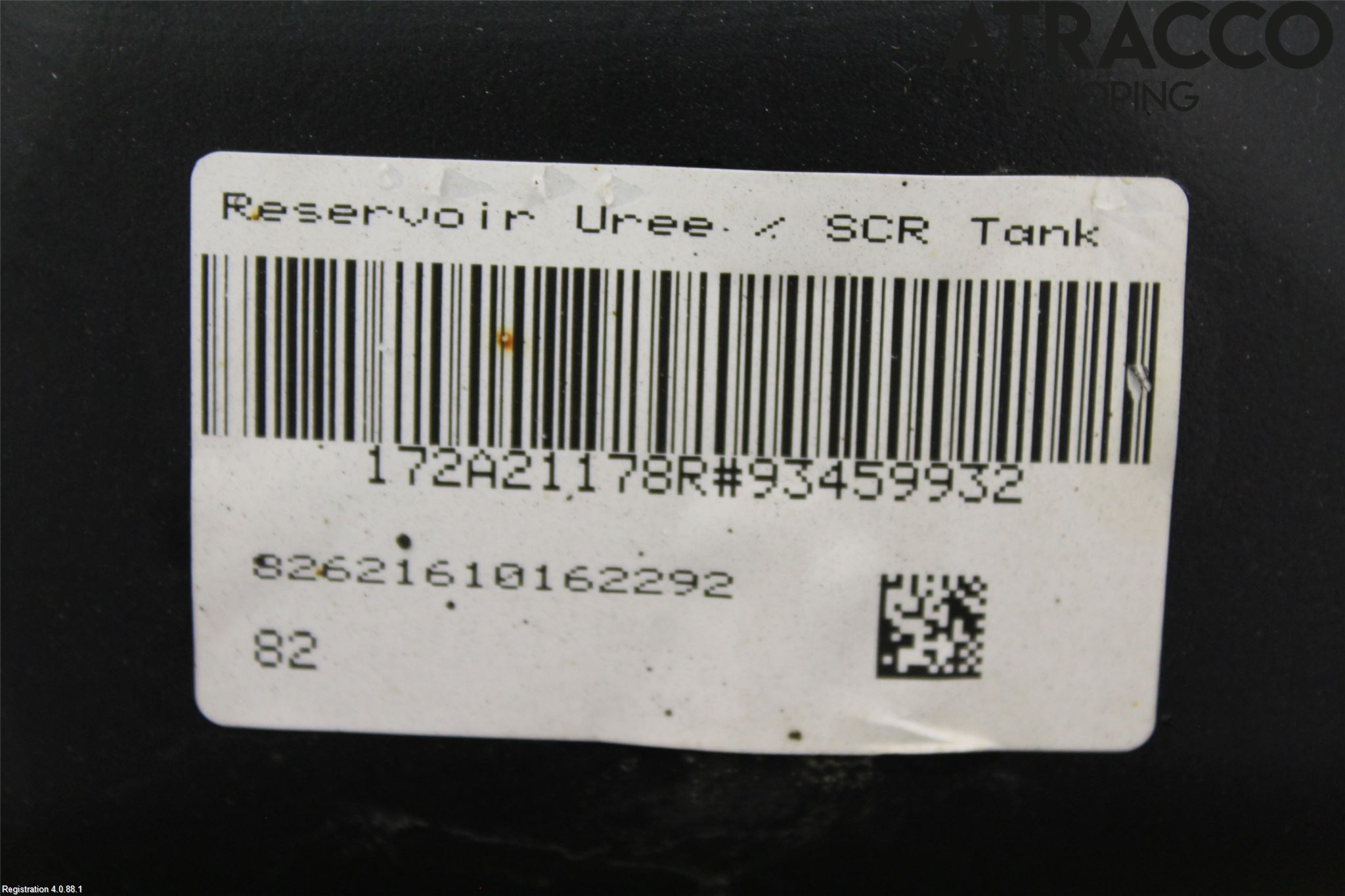 Opel VIVARO 15-19 Adblue Tank