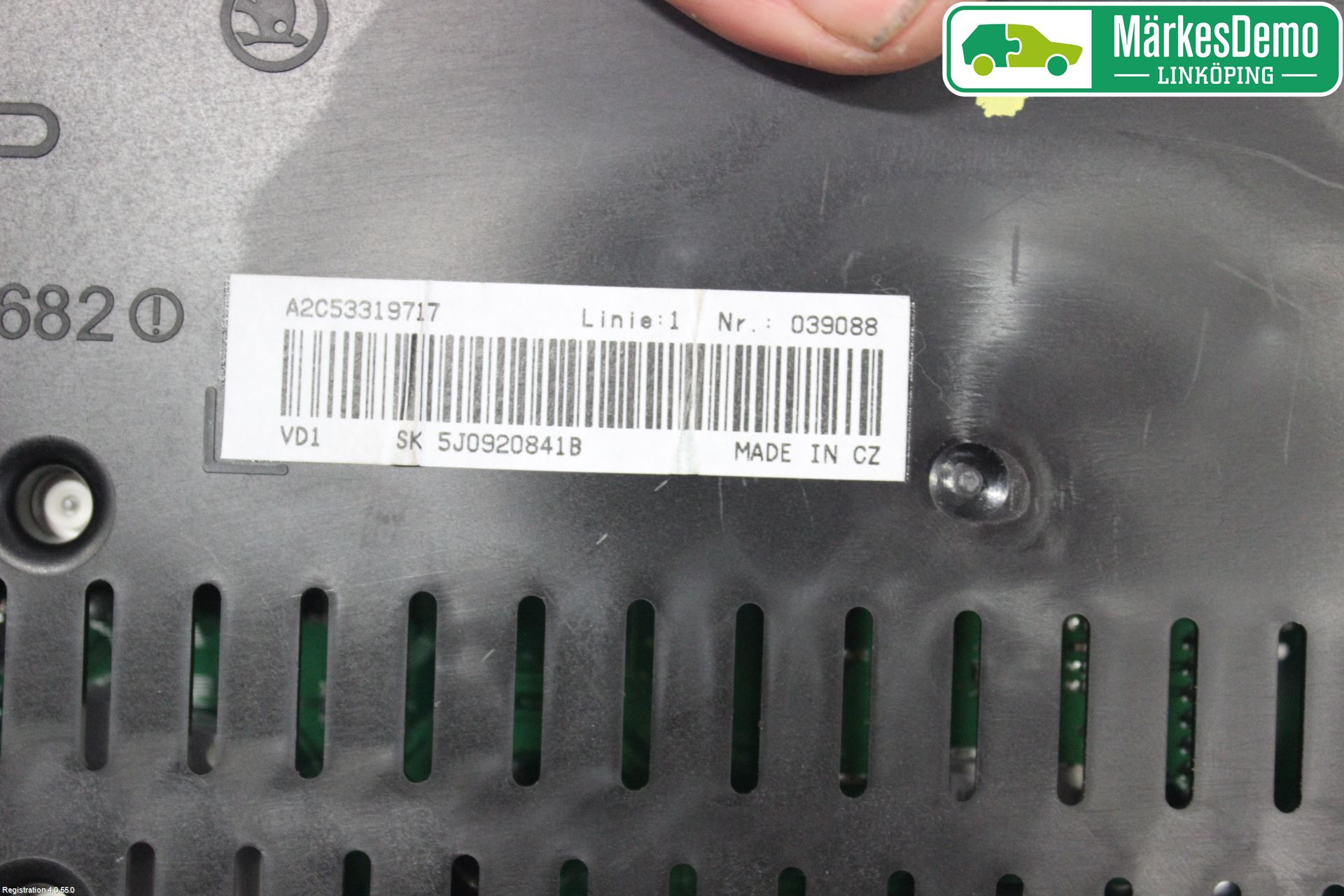 Skoda FABIA 07-14 Instrument Komb