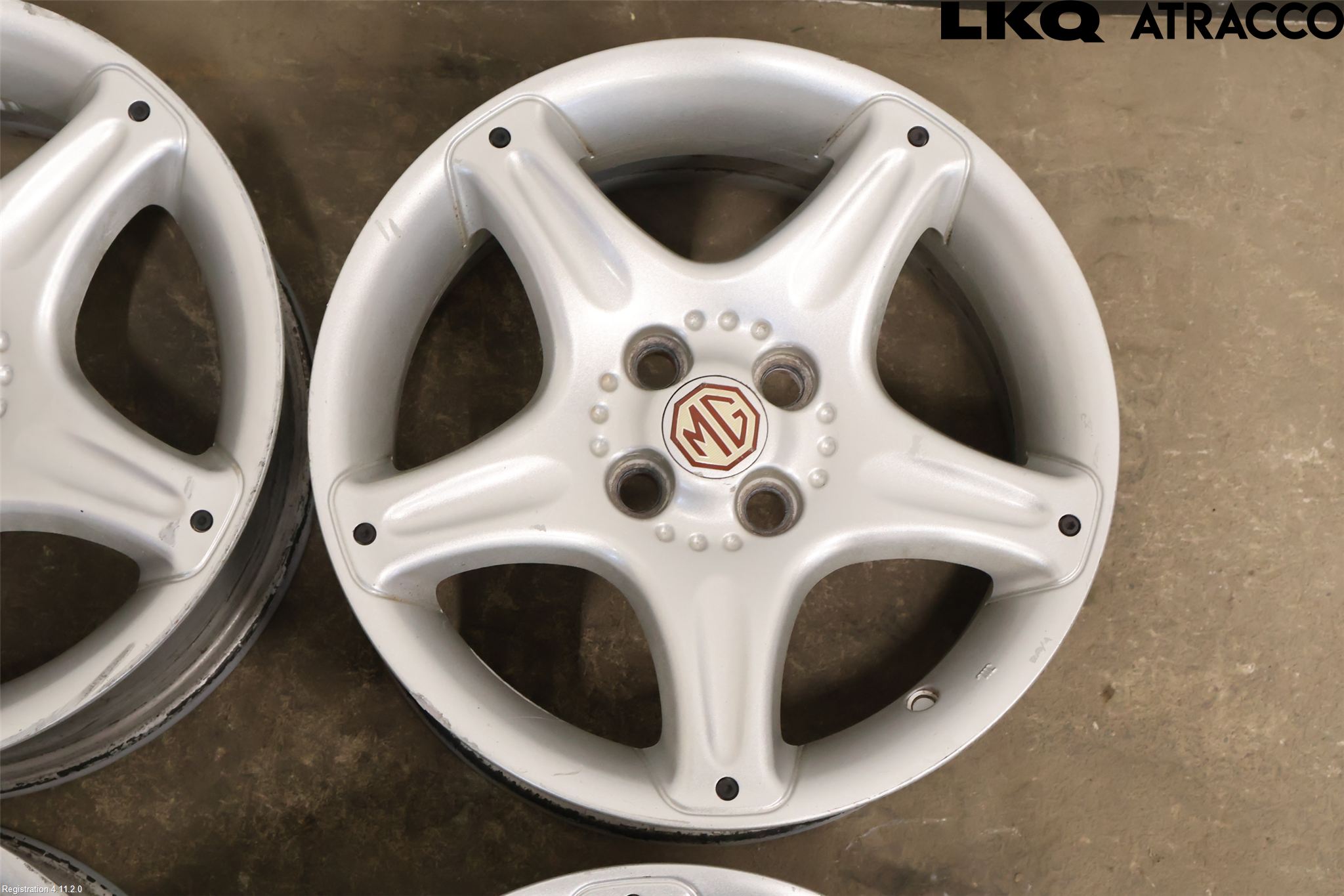 MG F Fälgsats Aluminium