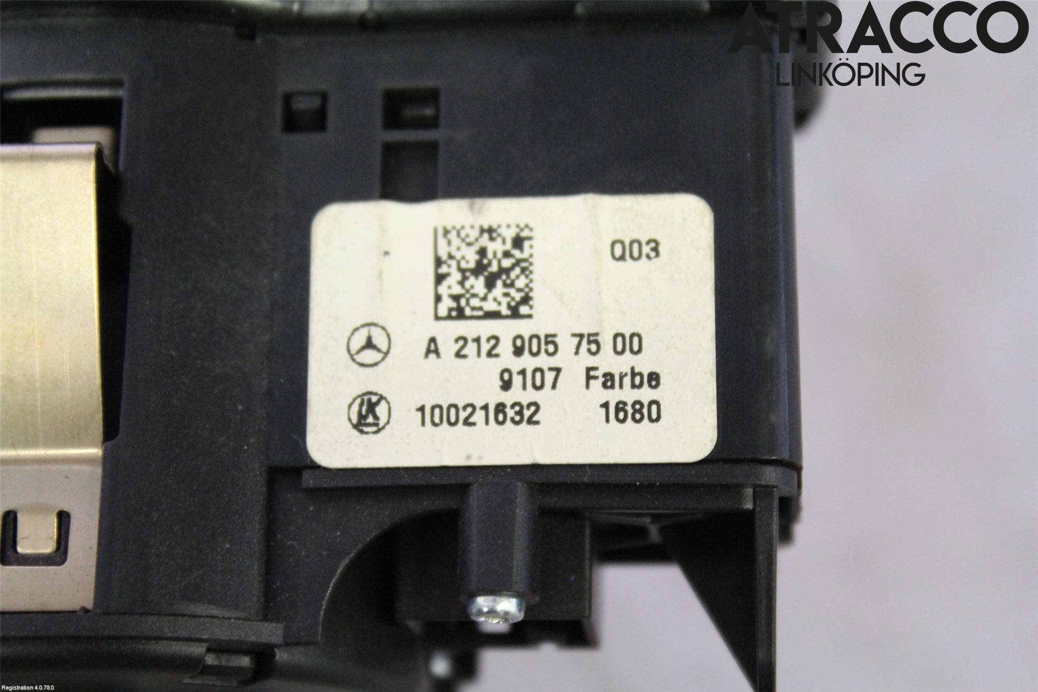 Mercedes-Benz MB E-KLASS (W212) 09-16 Strömställare Ljus