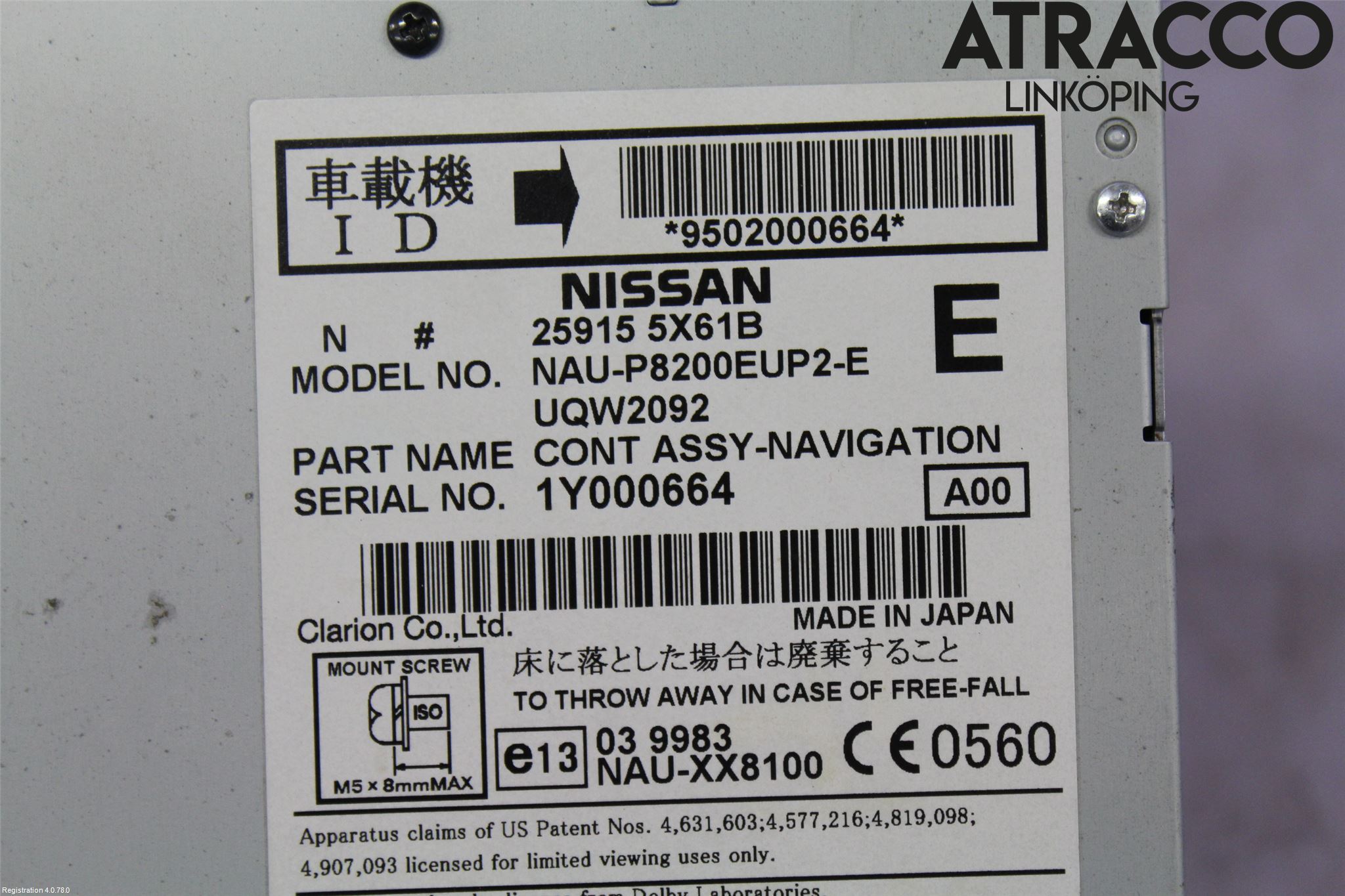 Nissan NAVARA 05-16 Cd Radio - Multimediapanel