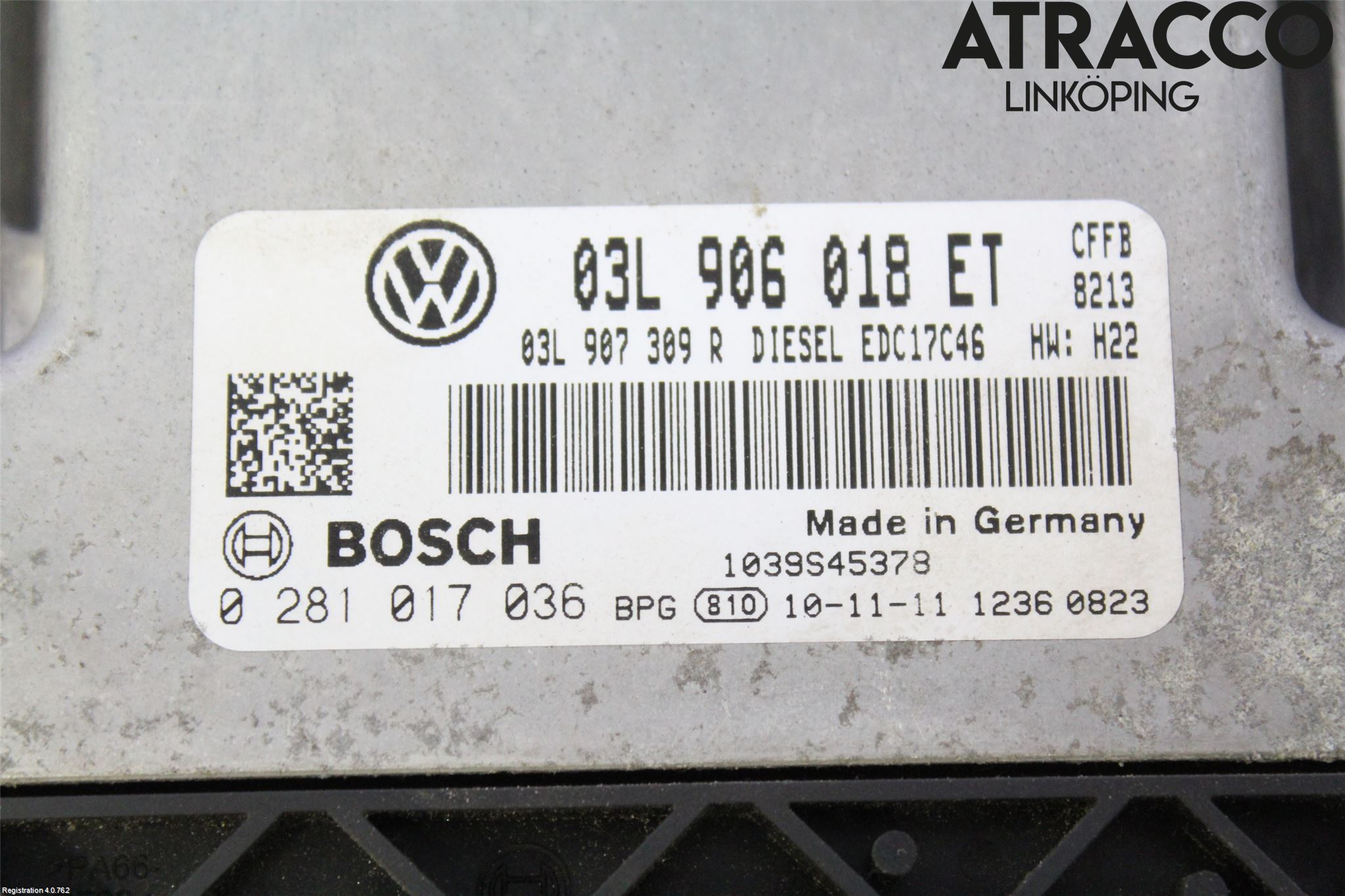 Volkswagen VW TIGUAN 07-16 Styrenhet Inspump Diesel