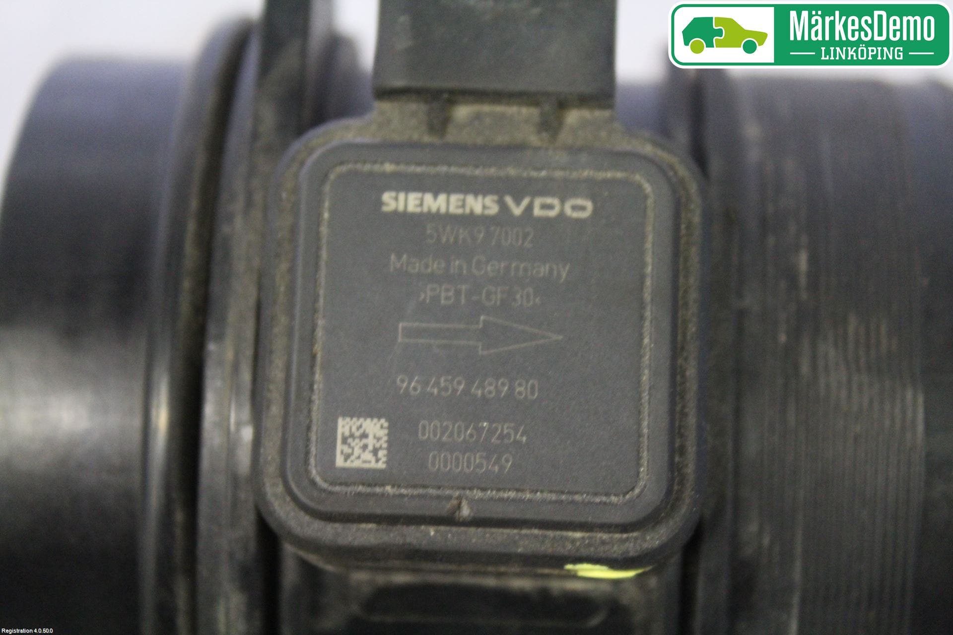 Citroen JUMPY 07-16 Injluftmassamätare