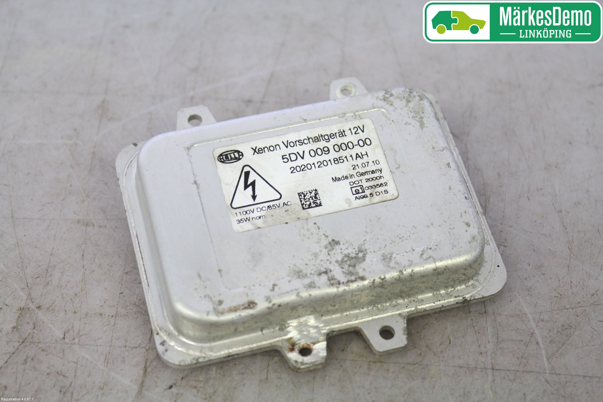 Saab 9-3 VER2/VER3 08-15 Styrenhet Strålkastare